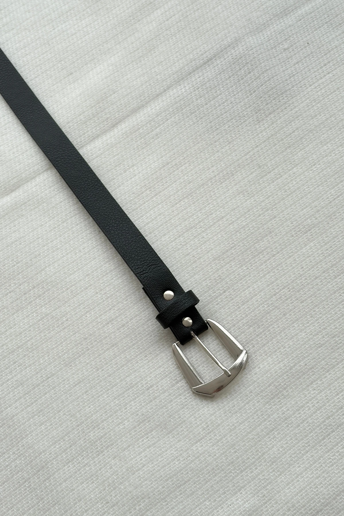 Boris Gümüş Tokalı Kadın Kemer 4'lü Set