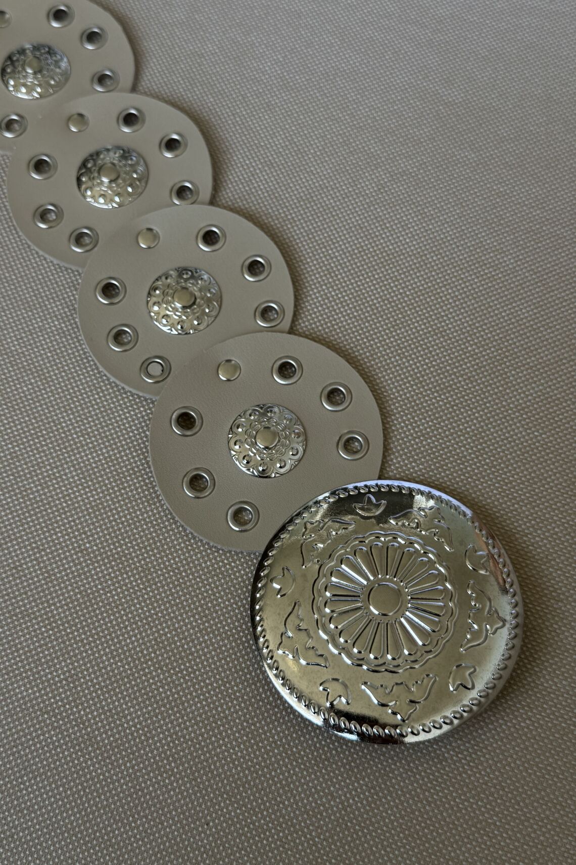 Bohemian Madalyon Toka Kadın Kemer