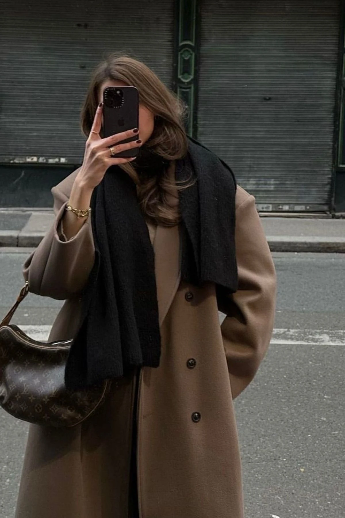 Estela Atkı Yumuşak Dokulu Omuz Şalı - siyah