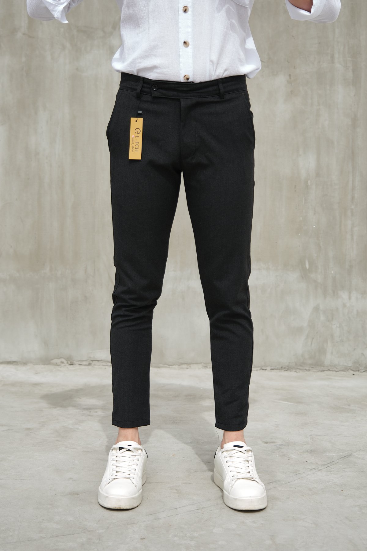 Erkek Italyan Kesim Slim Fit Kaliteli Esnek Likralı Kumaş Pantolon EPL-011