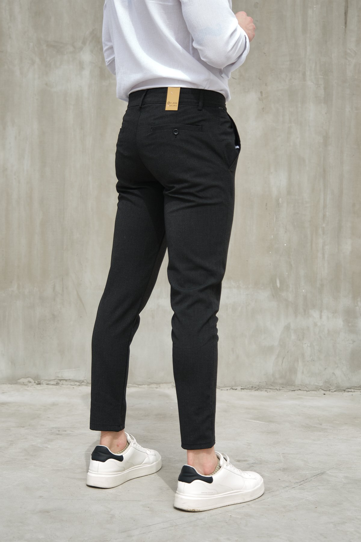 Erkek Italyan Kesim Slim Fit Kaliteli Esnek Likralı Kumaş Pantolon EPL-011