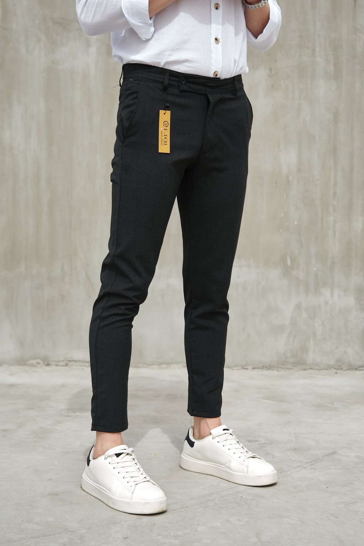 Erkek Italyan Kesim Slim Fit Kaliteli Esnek Likralı Kumaş Pantolon EPL-011