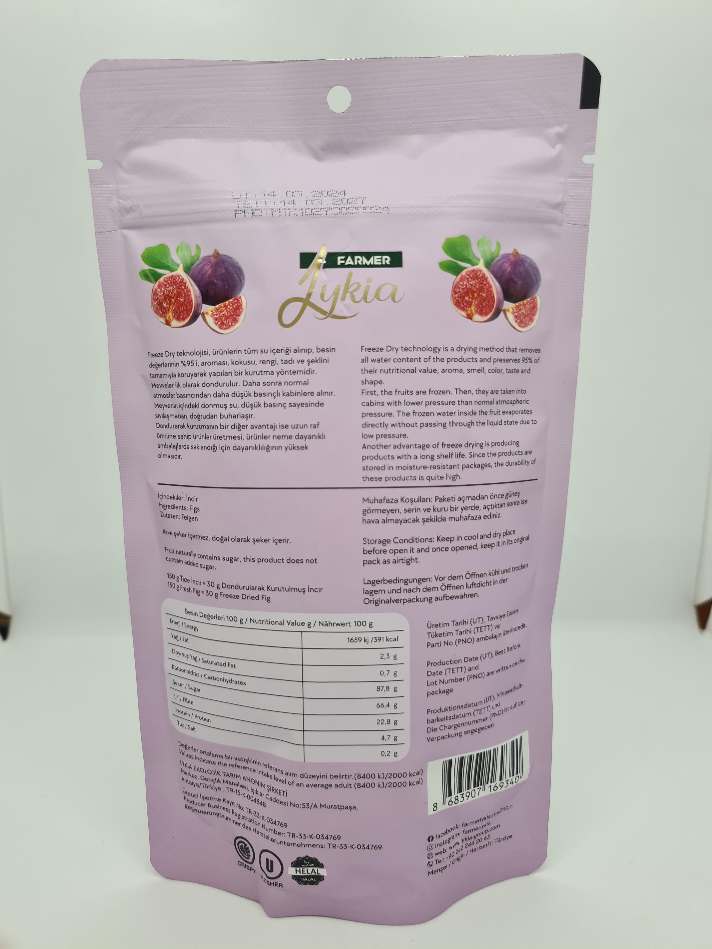 Freeze Dried Siyah İncir Cipsi