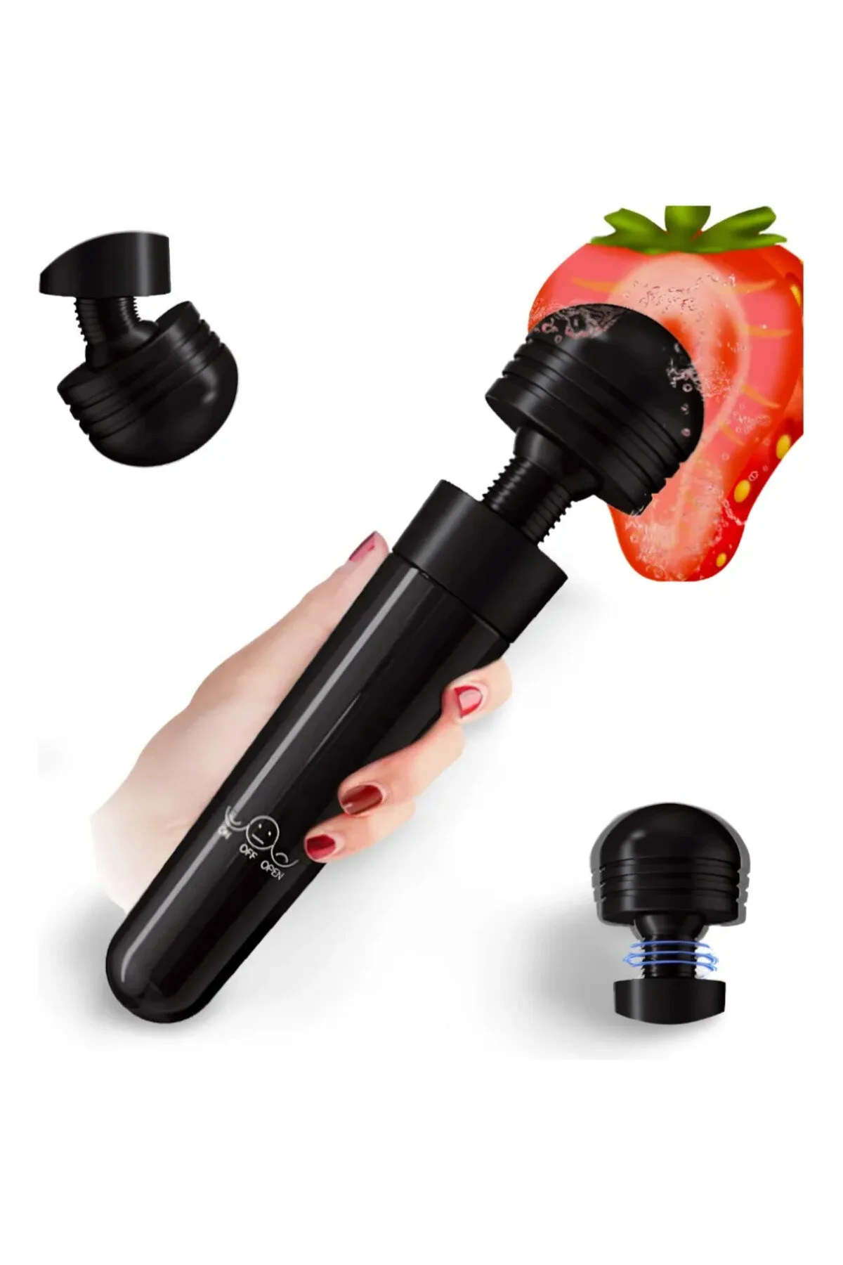 Oynar Başlıklı Vibratör Klitoris Orgazm Masaj Aleti image