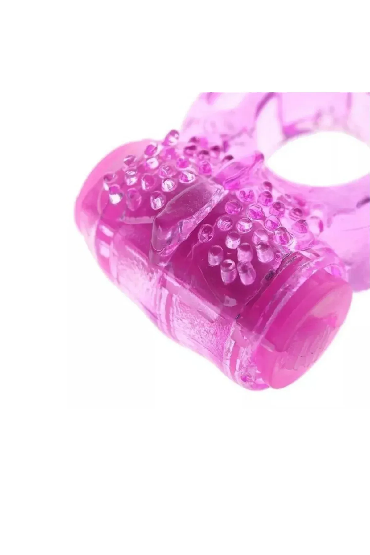 Titreşimli Penis Ring Halka – Esnek Jel Yüzük, Klitoris Uyarıcılı