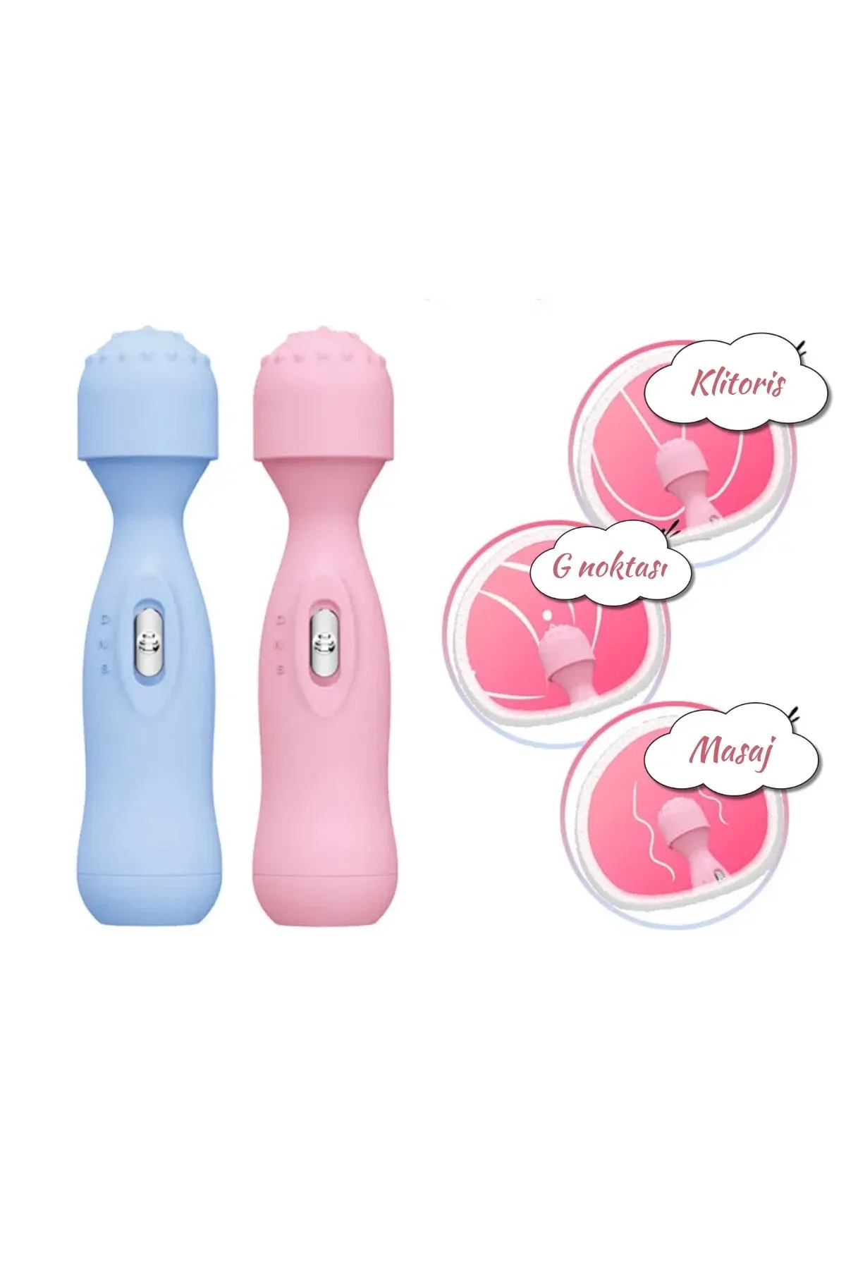 Kadınlar için Güçlü Sessiz Vibratör – Masaj Cihazı