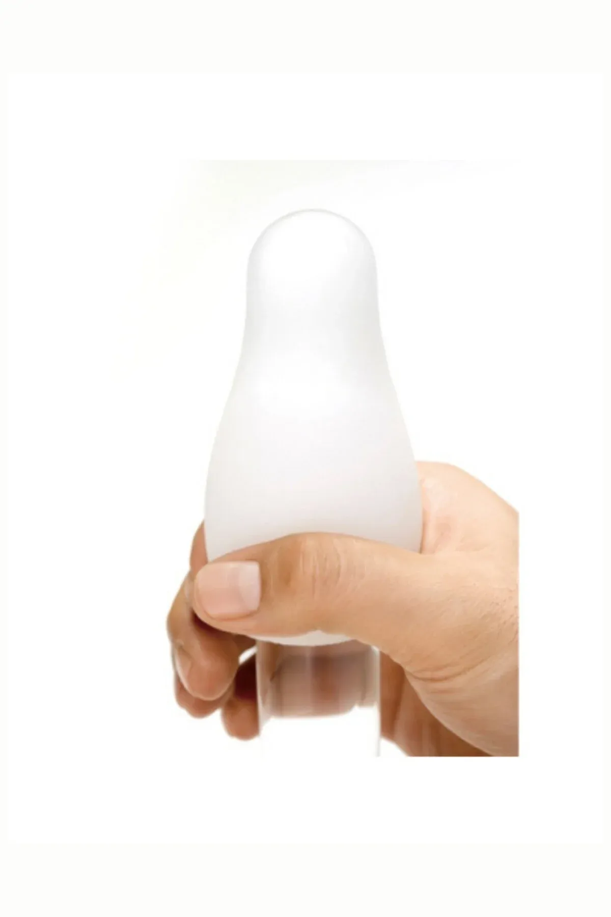 Esnek Tırtıklı Yumurta Mastürbatör Kompakt ve Gerçekçi His