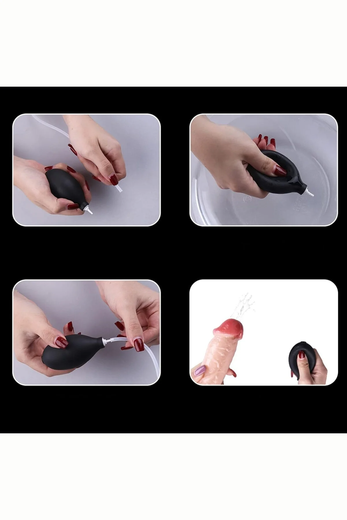 21 Cm Ten Rengi Fışkırtmalı Dildo Gerçekçi Yumuşak Dokuda Güçlü Vantuzlu Testisli Püskürtmeli Penis