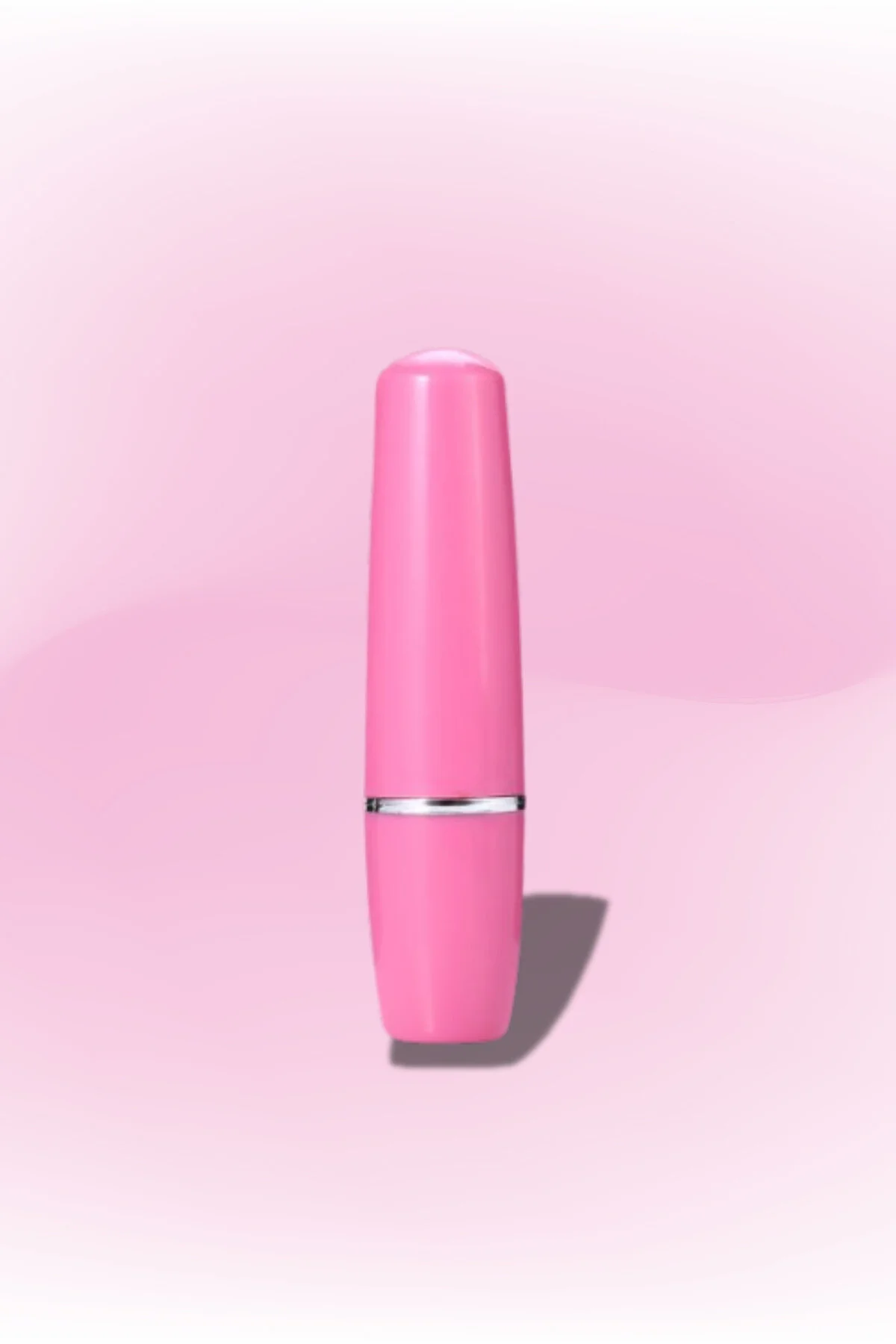 Güçlü Titreşimli Mini Ruj Vibratör – Klitoral Lipstick - Pembe main variant image