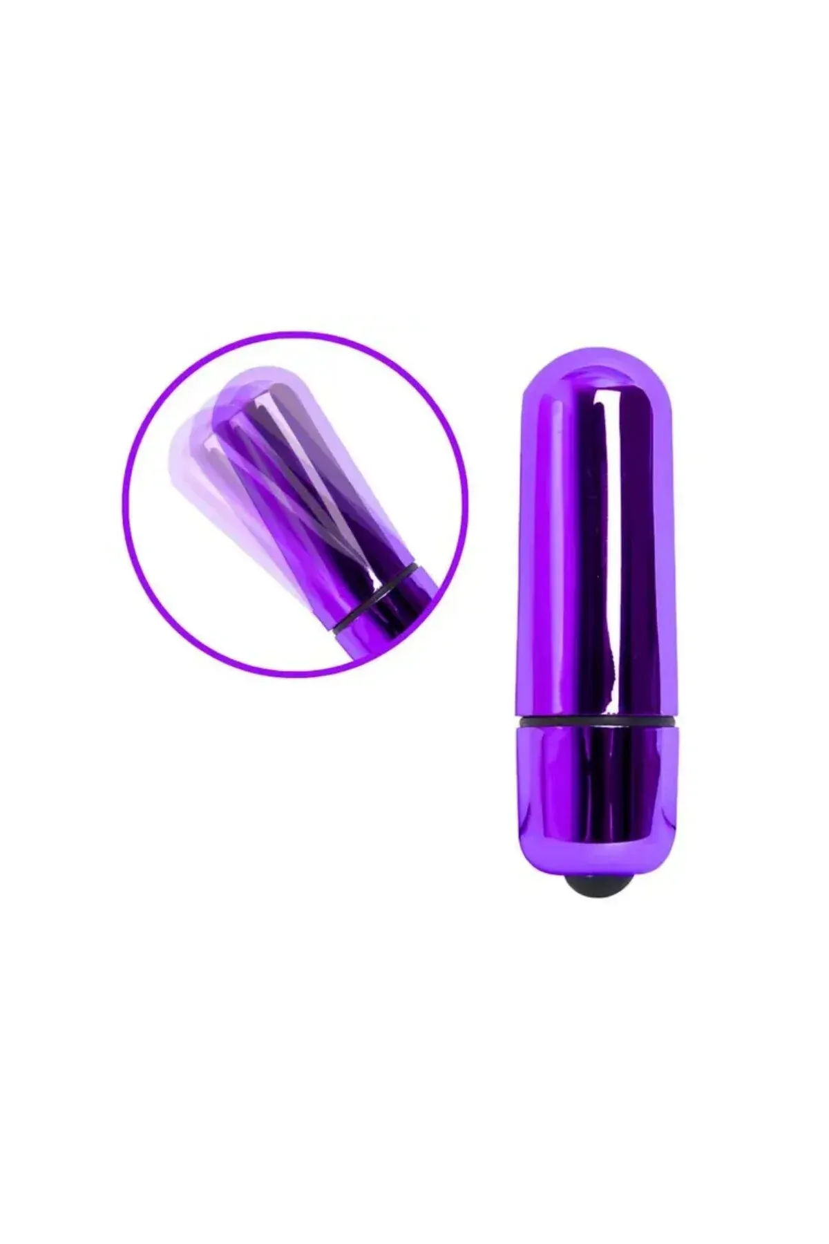 Sessiz Titreşimli Mini Kurşun Vibratör – Taşınabilir ve Gizli Mor image