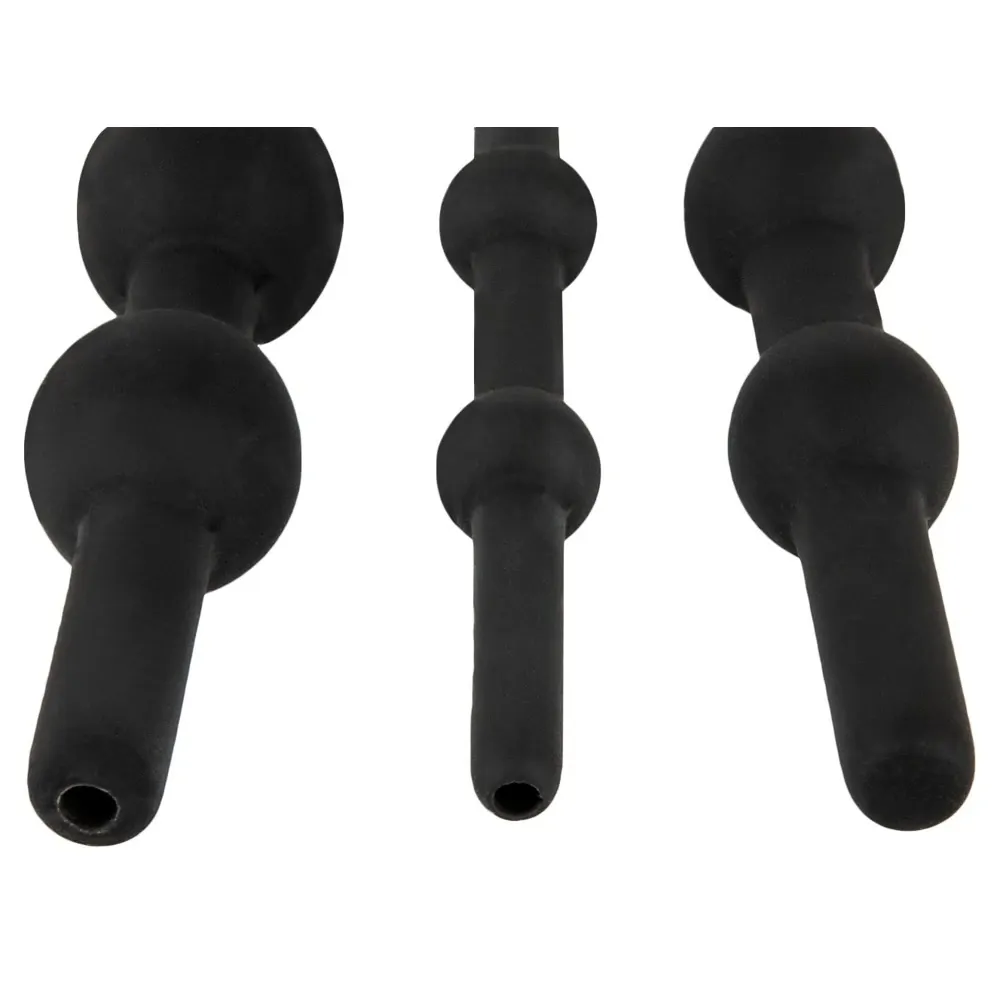 3’lü Silikon Penis Plug Başlangıç Seti (S, M, L Boy)