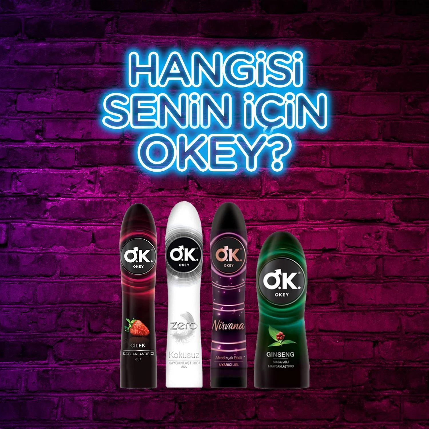 Okey Nirvana Uyarıcı Jel 100 ml | Afrodizyak Etkili Su Bazlı Jel