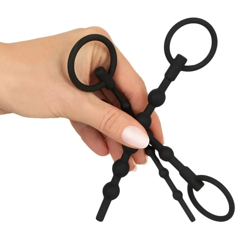 3’lü Silikon Penis Plug Başlangıç Seti (S, M, L Boy)