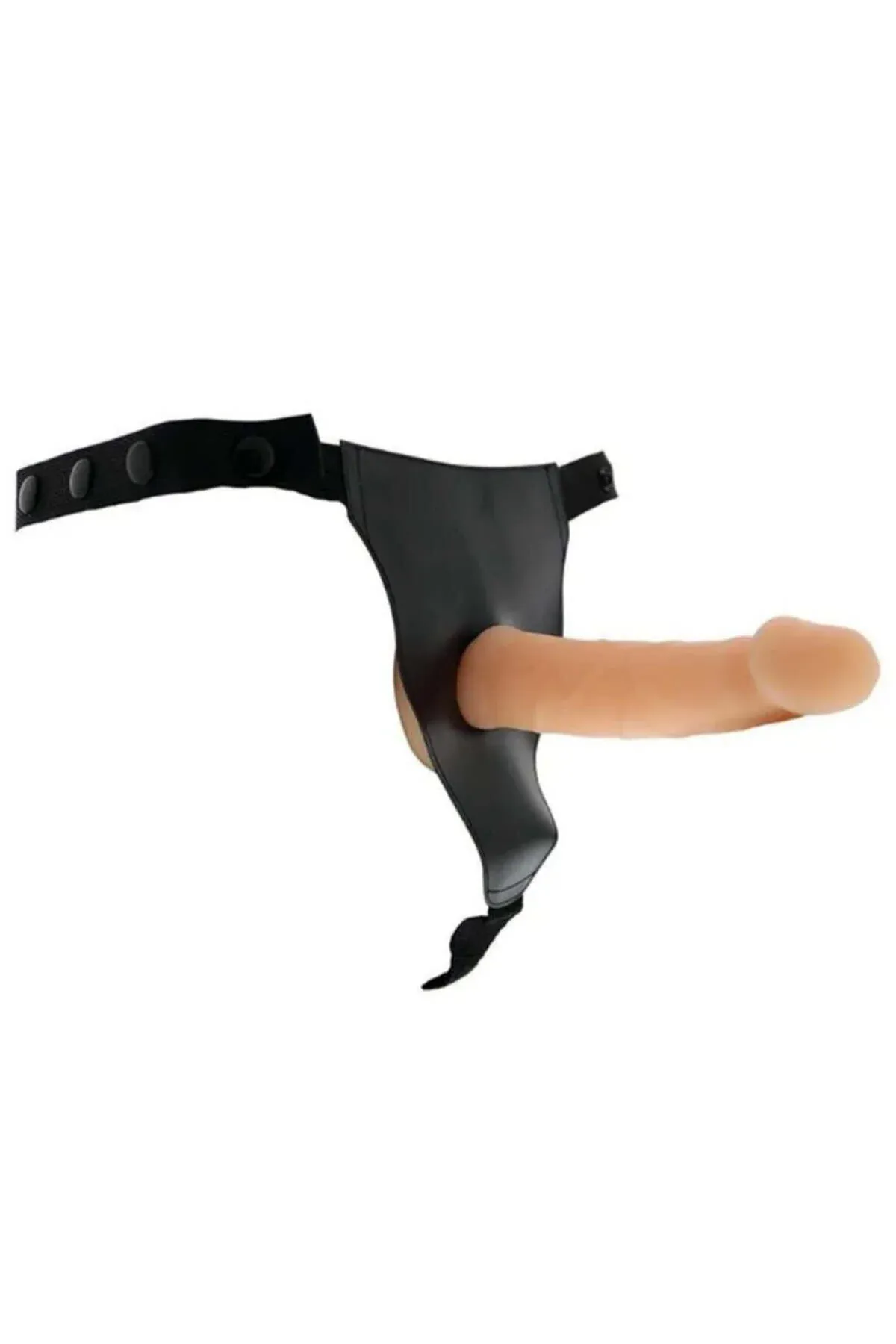 Belden Bağlamalı 19 cm Unisex Penis Kılıfı ve Strapon main variant image