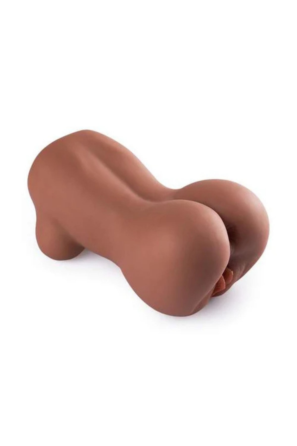 Gerçekçi Esmer Vajina Göğüslü Cep Tipi Mastürbatör 200 gr