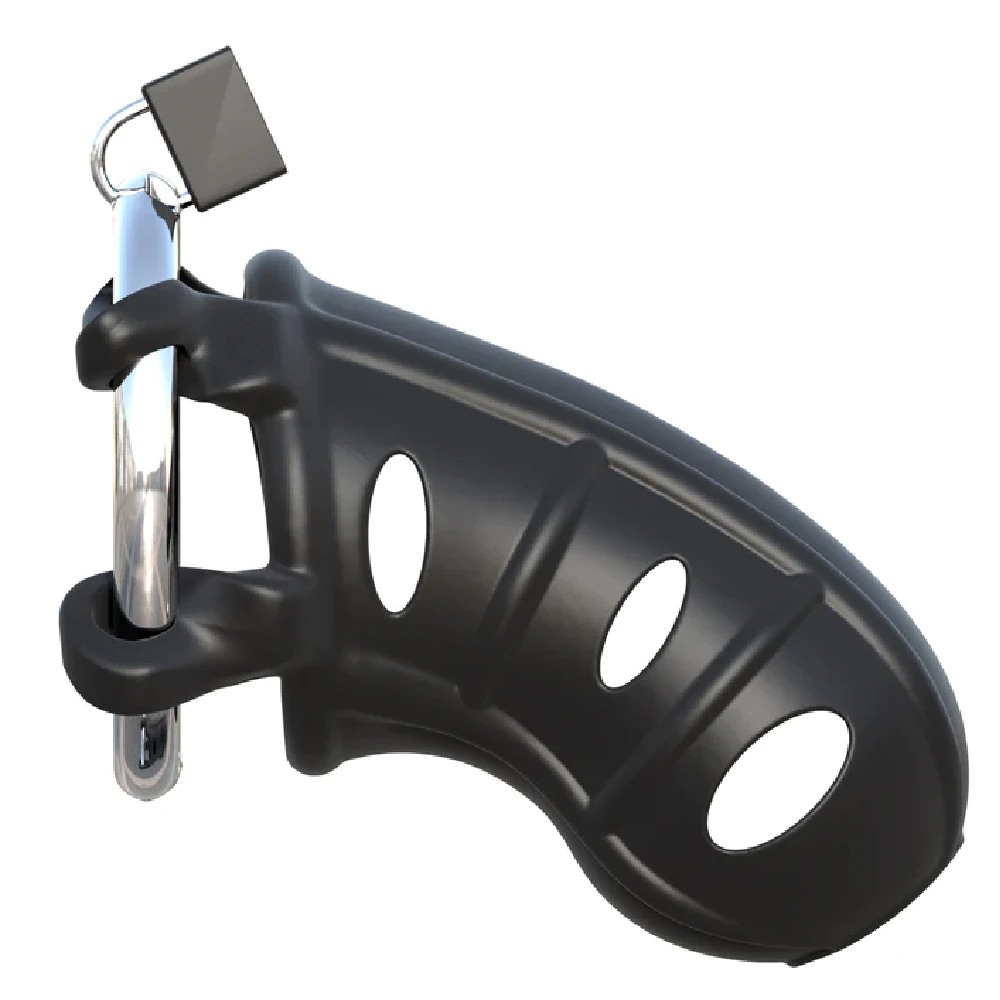 Hardcore Silicone Cock Blocker – Silikon Penis Kafesi ve Çelik Halka