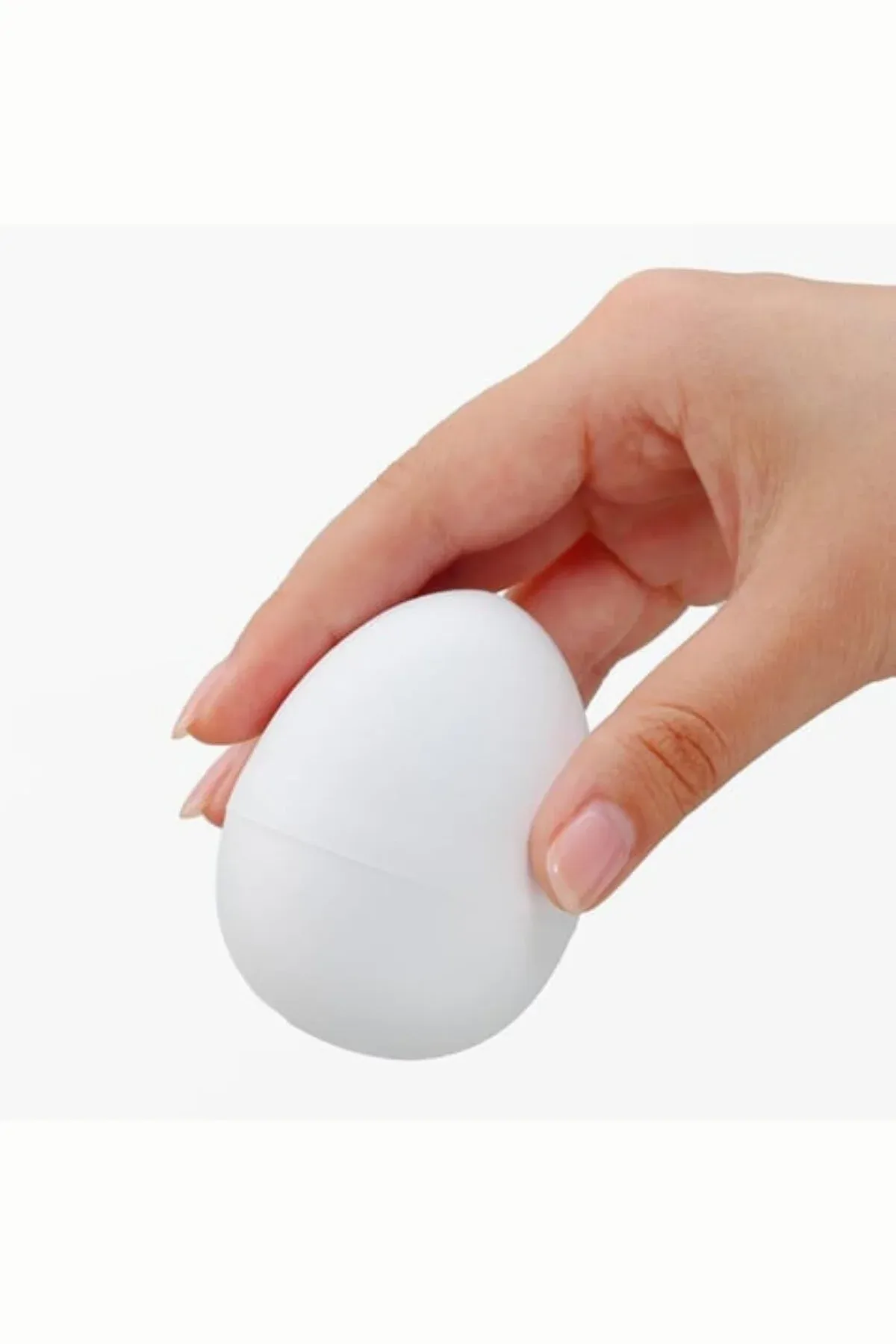 Esnek Tırtıklı Yumurta Mastürbatör Kompakt ve Gerçekçi His