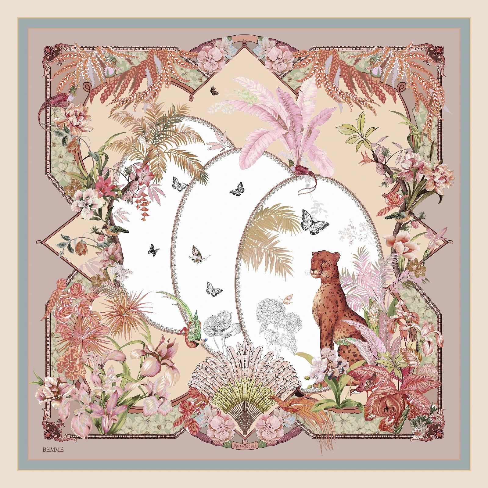 Velora Omuz Şalı  - Pembe