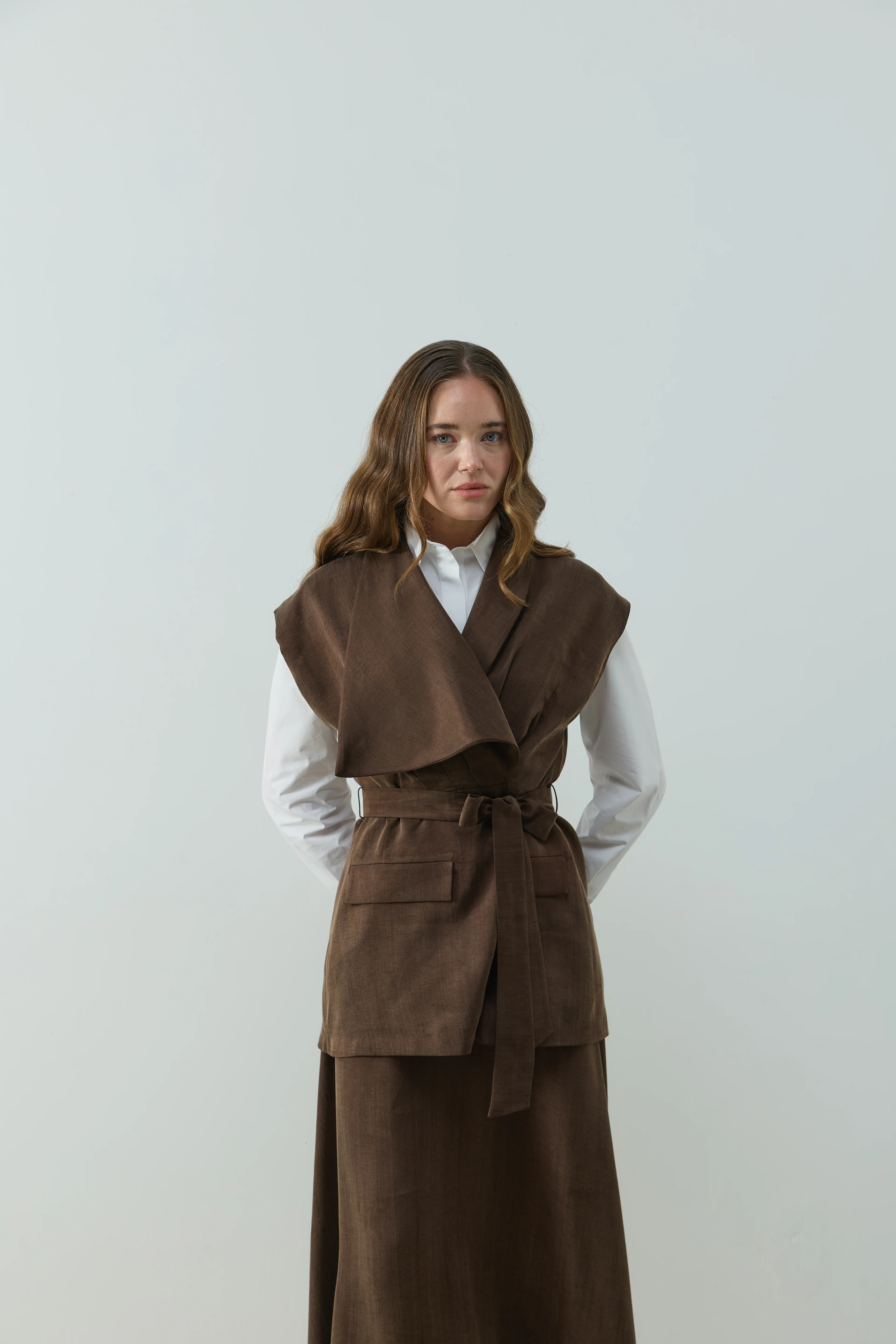 Valora Kupra Yelek - Kahverengi