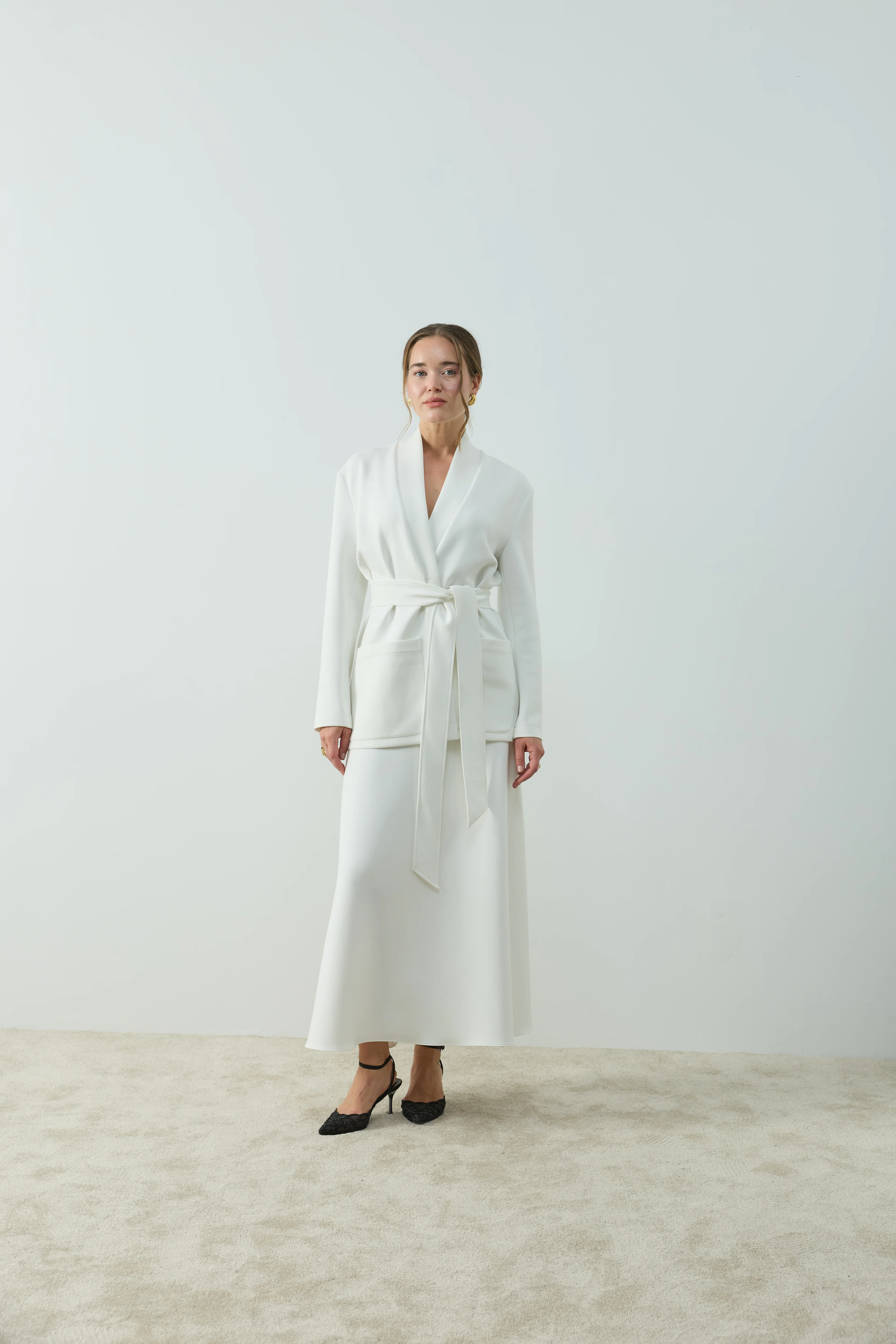 Merla Scuba Takım - Beyaz