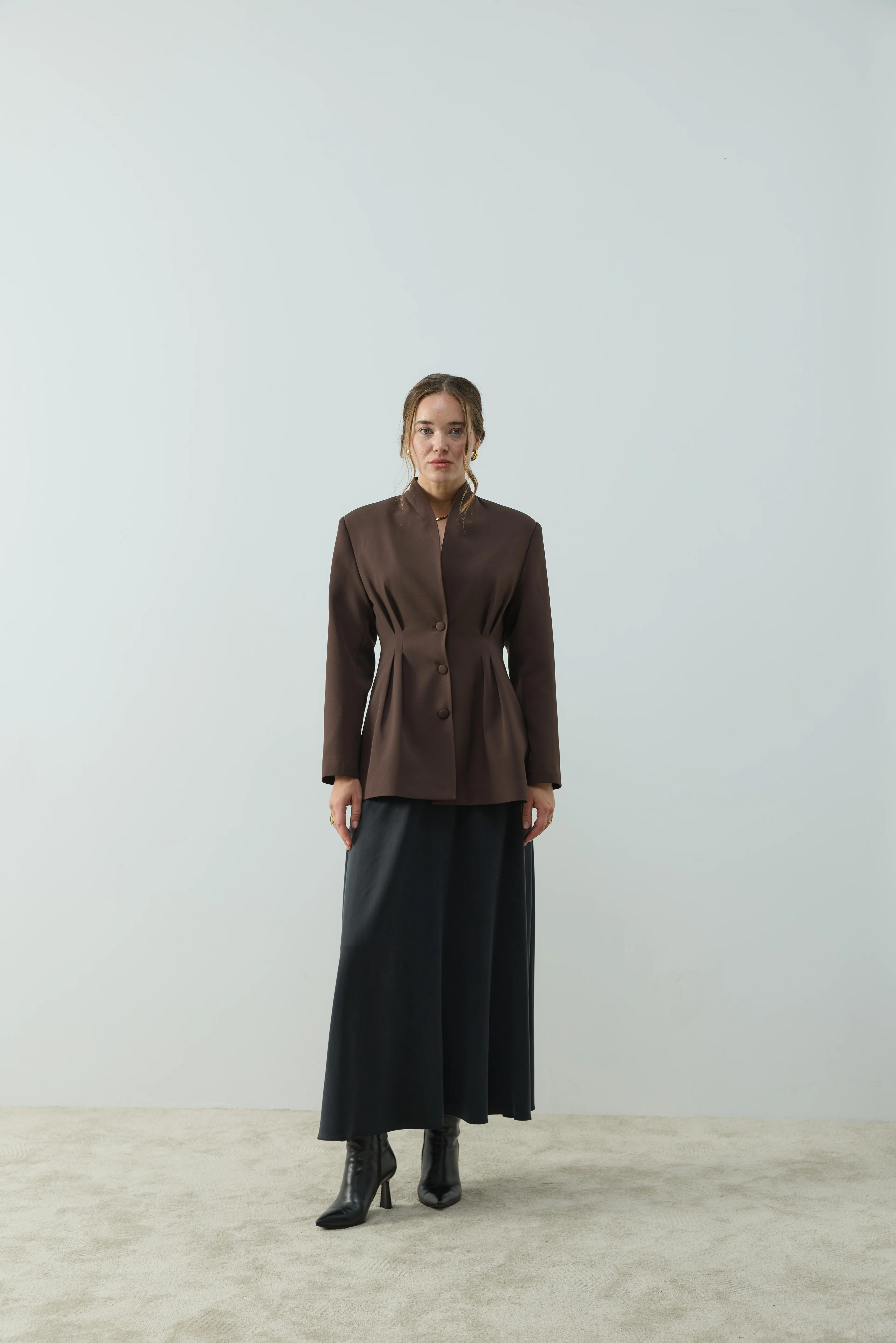 Elanora Ceket - Acı Kahve