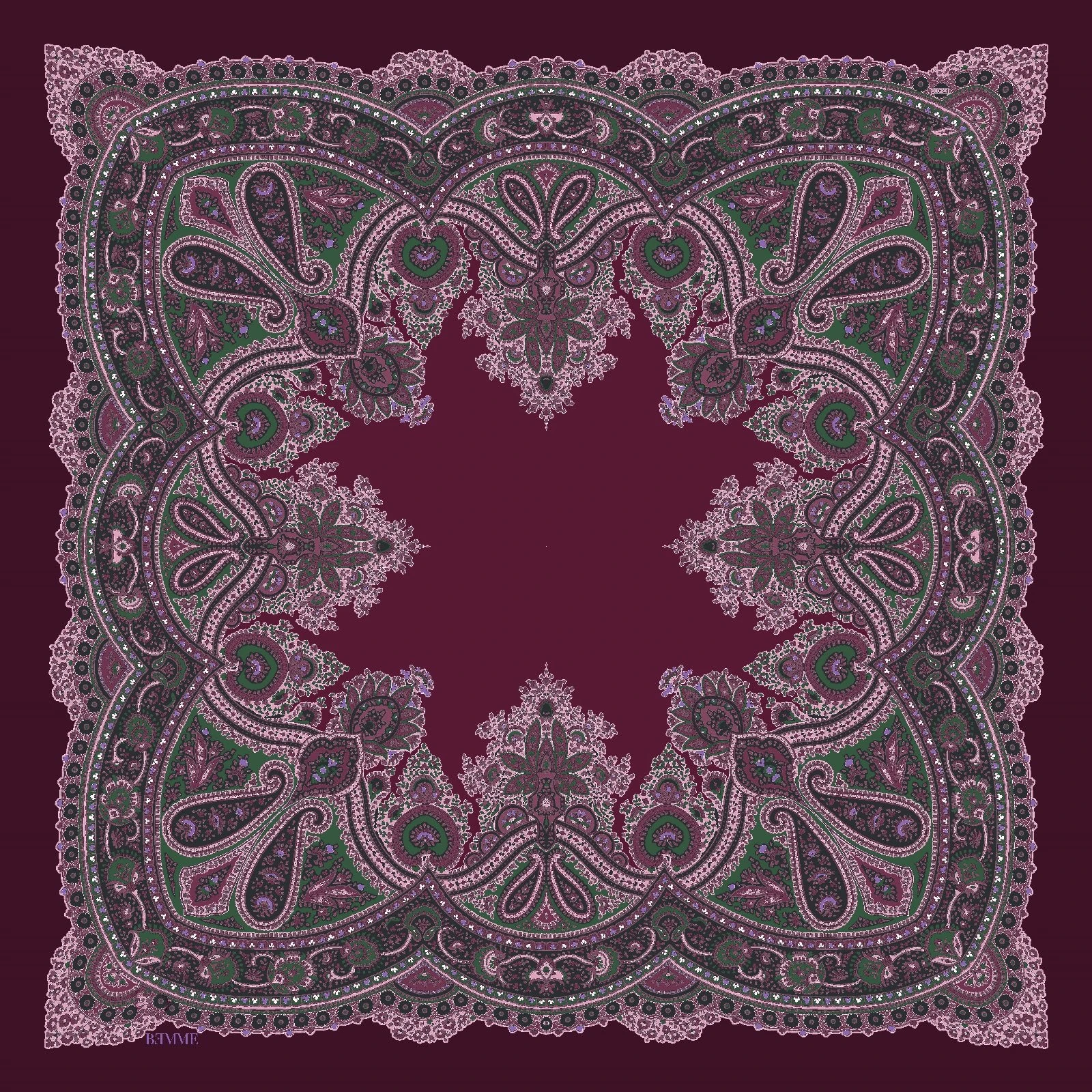 Lal Eşarp - Mürdüm