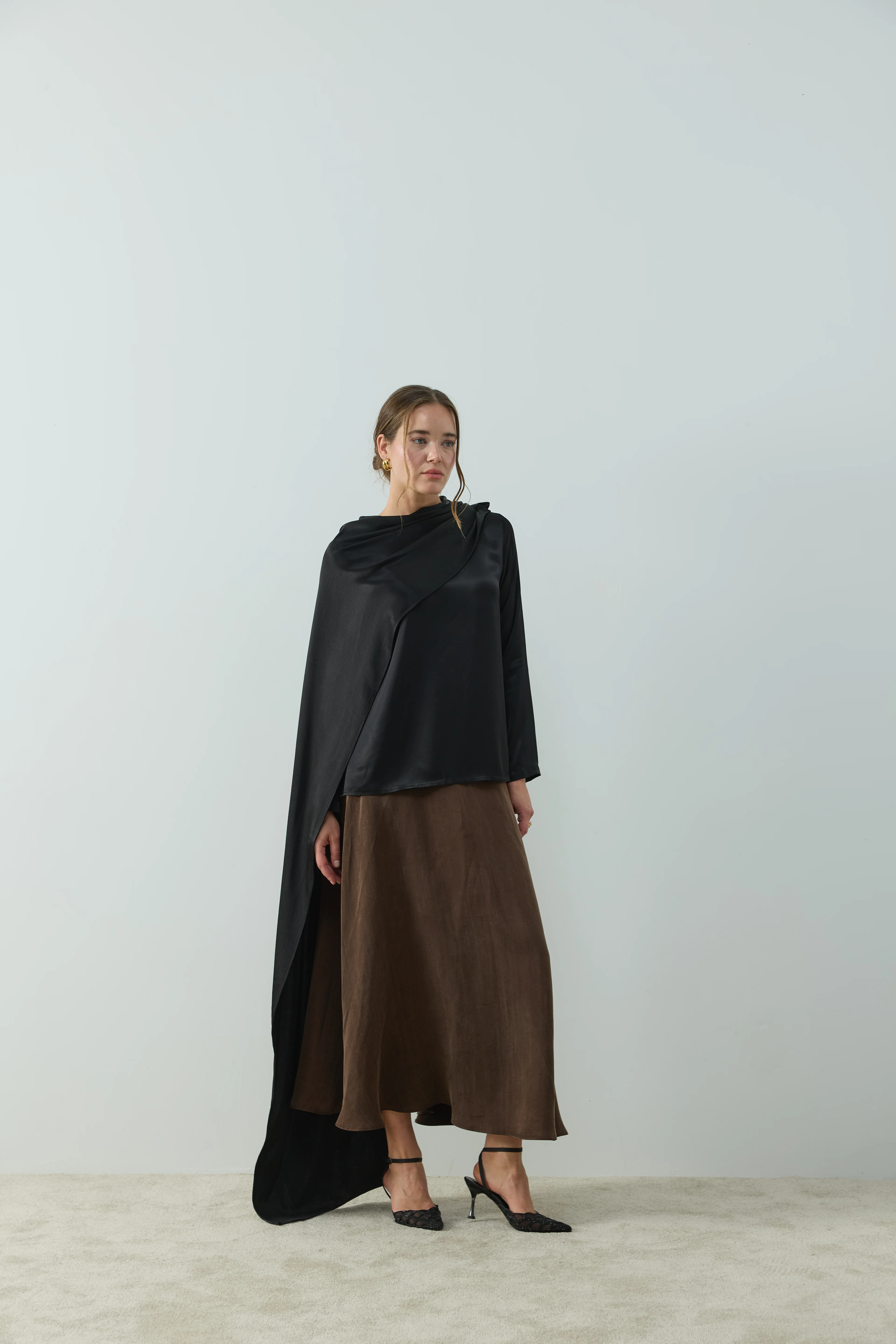 Lorin Parçalı Bluz