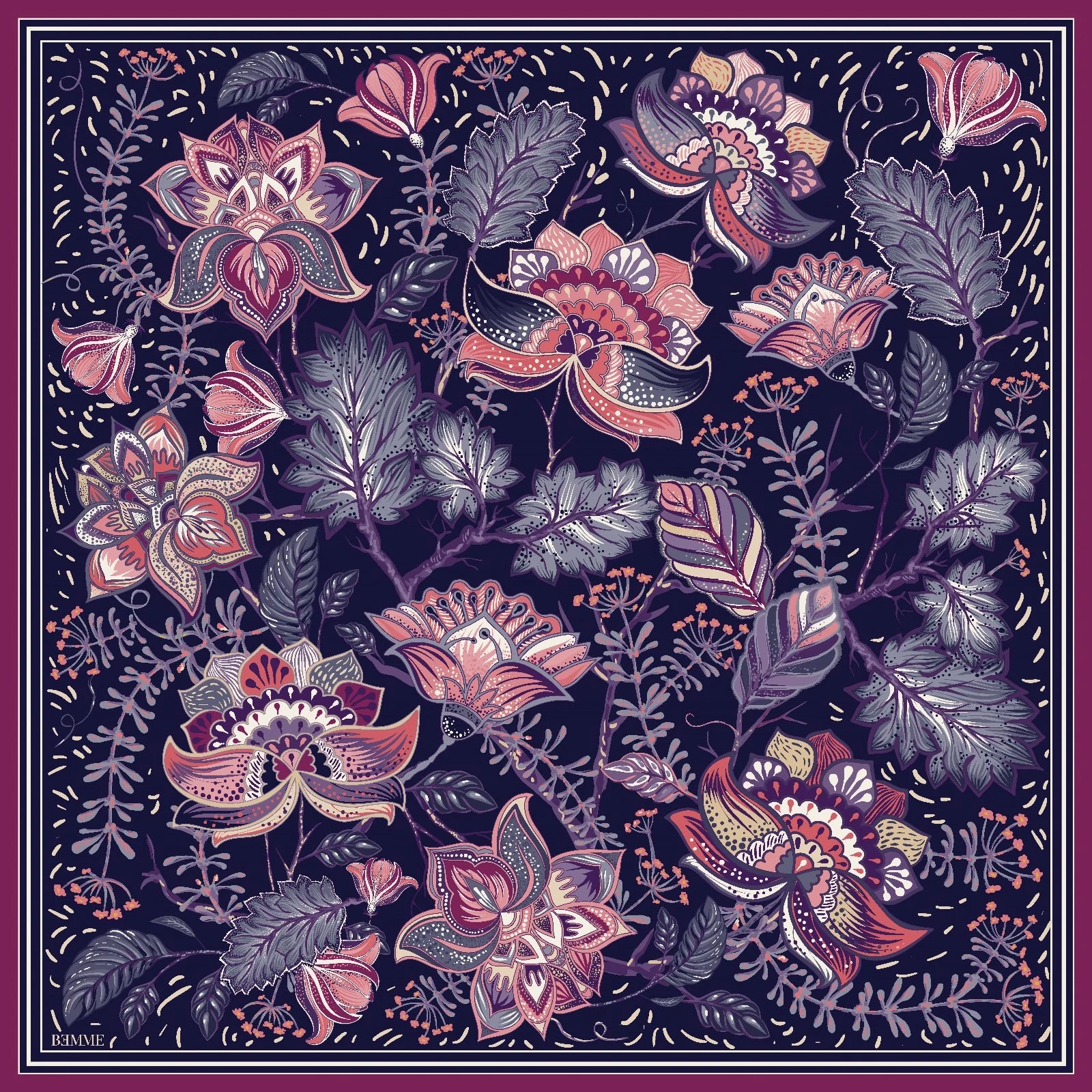 Katty Eşarp - Lacivert