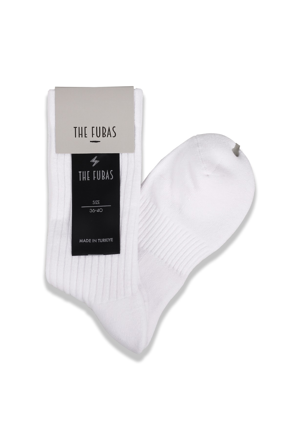 Embossed Logo Socks