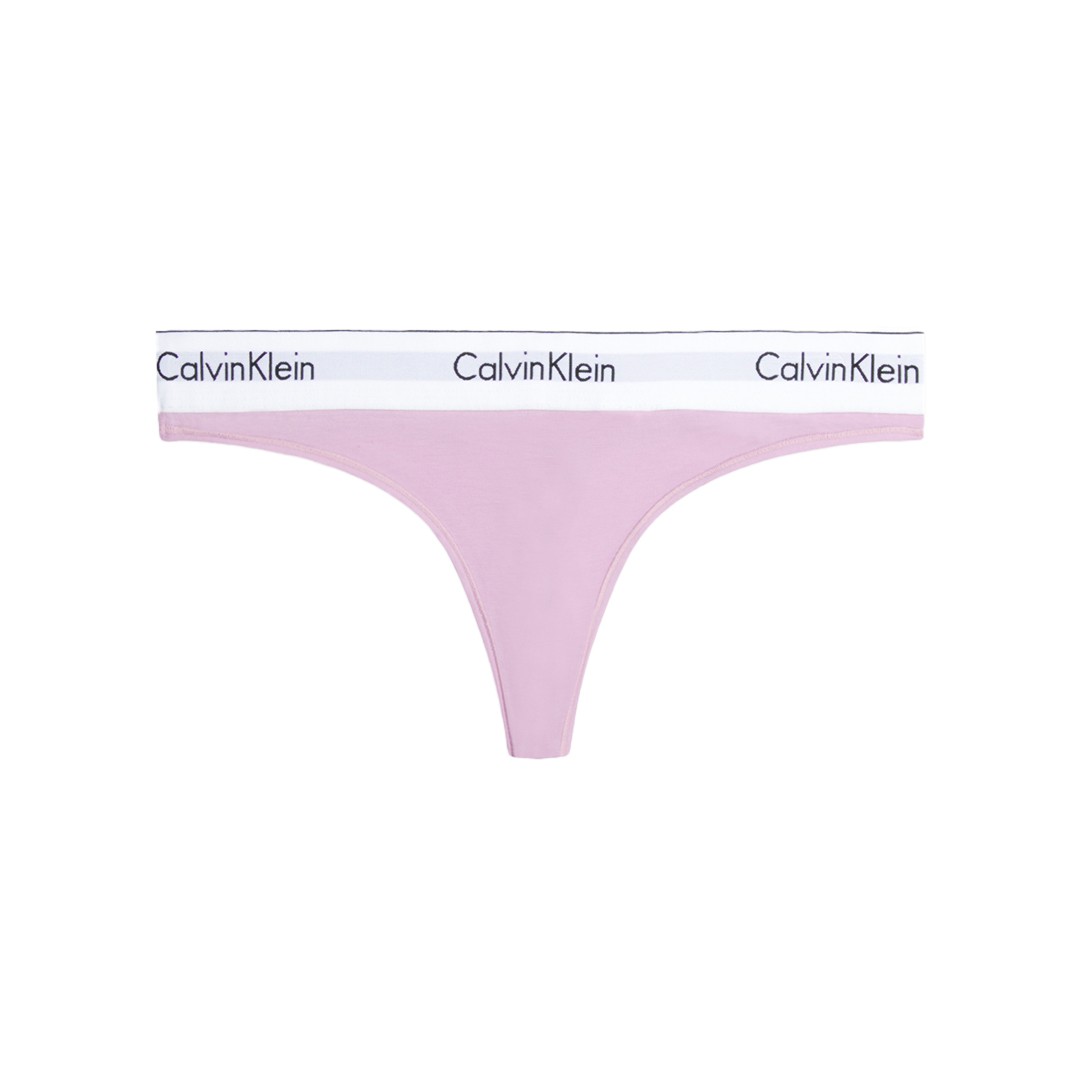 Calvin Klein Kadın Modern Cotton Thong Külot - Lila