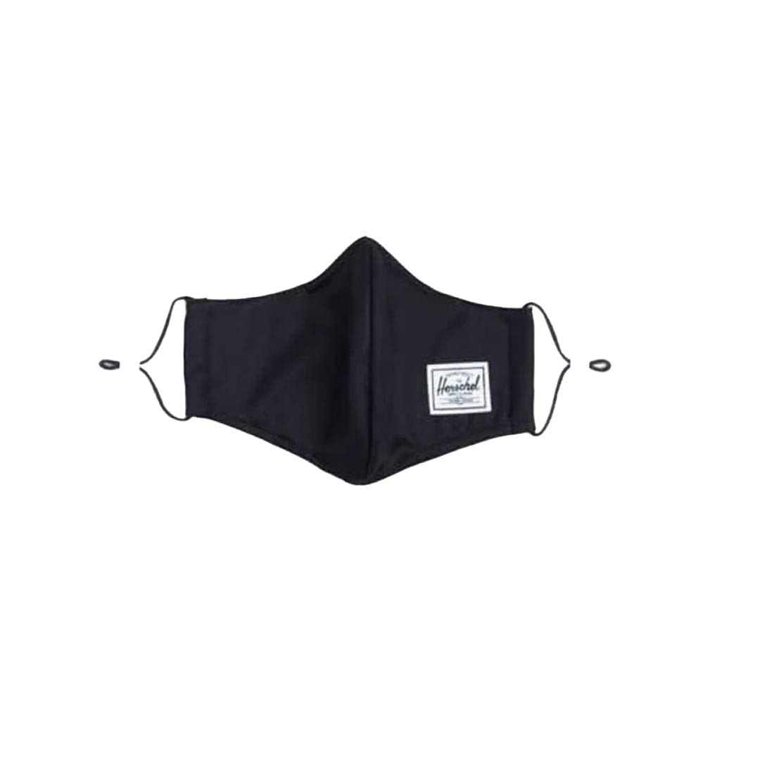 Herschel Classic Fitted Face Mask Black