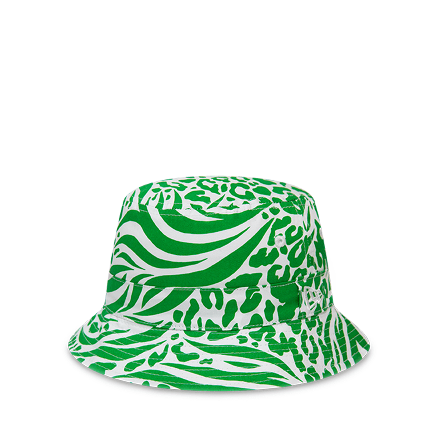 Patterned Reverseable Bucket Hat Yeşil Balıkçı Şapkası