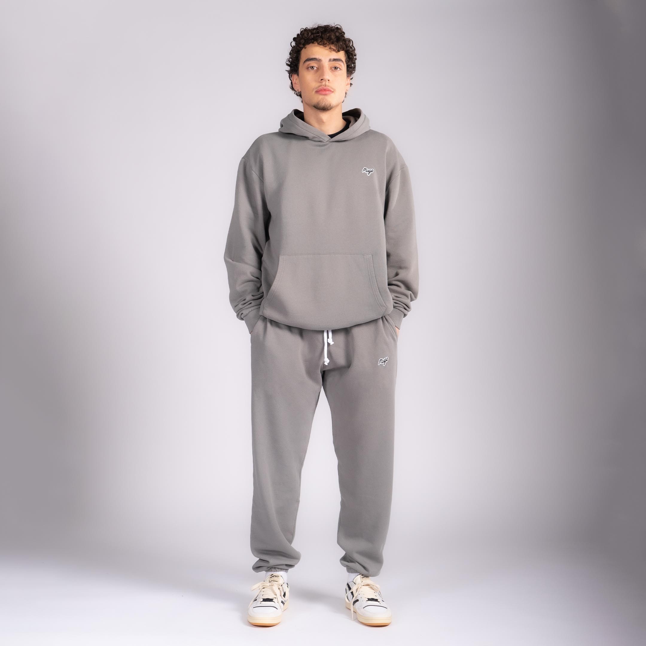 MUGO Basic Unisex Hoodie - Antrasit