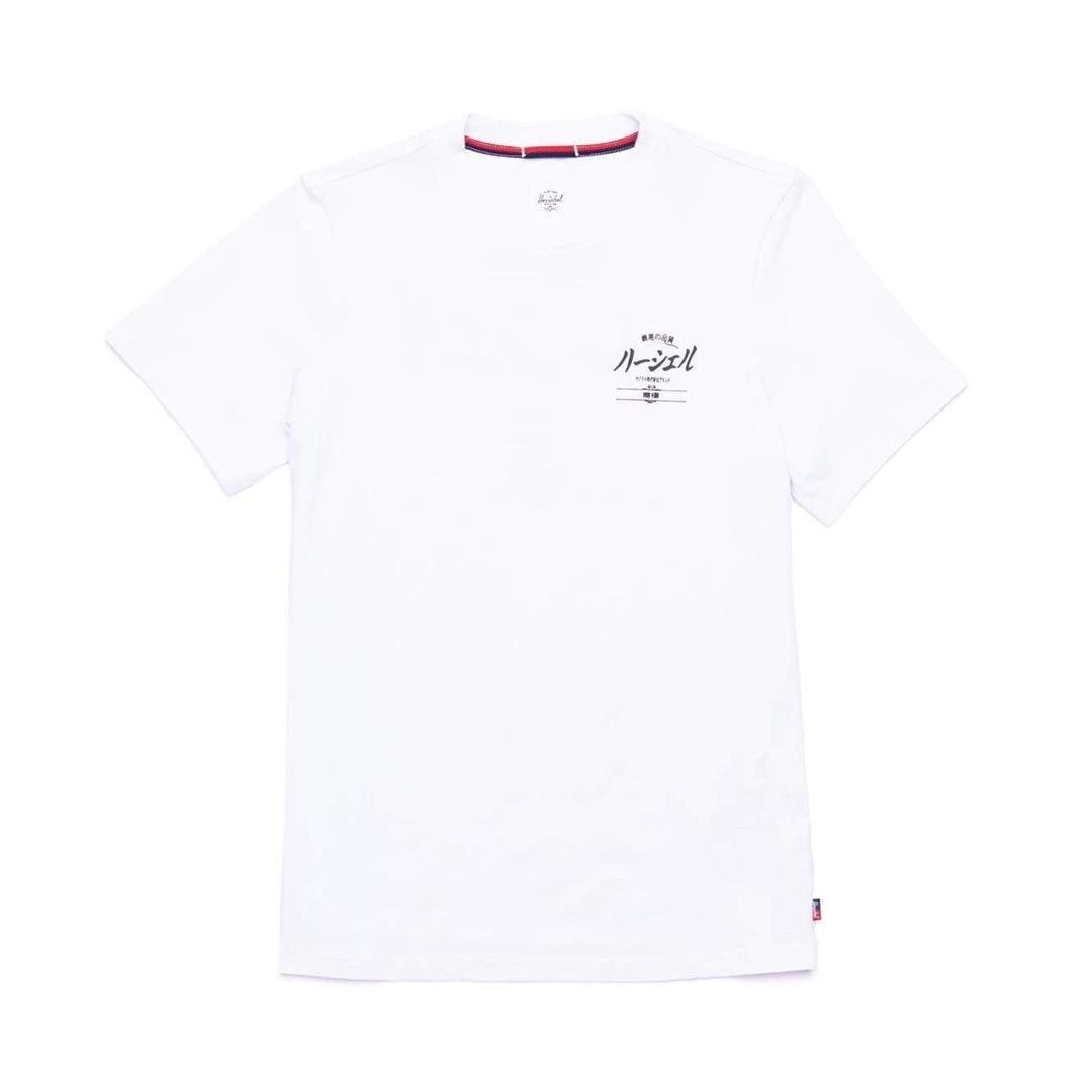 Herschel Tee Japanese Classic Logo Bright White Kadın T-Shirt