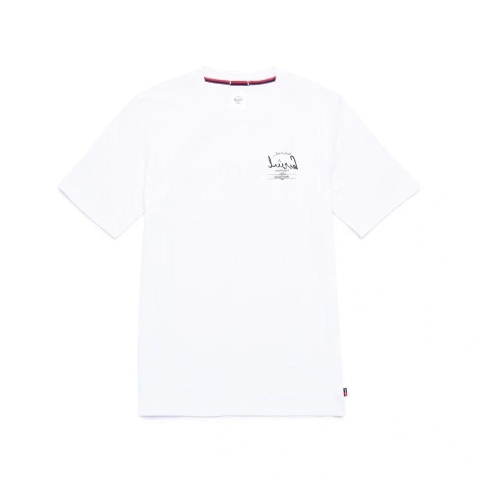 Herschel T-Shirt Men's Tee Arabic Classic Logo White