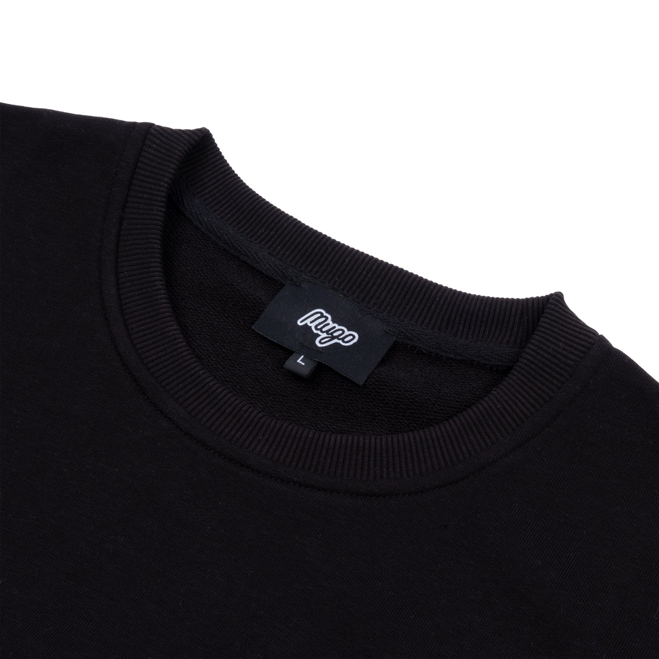 MUGO Basic Unisex Sweatshirt - Siyah