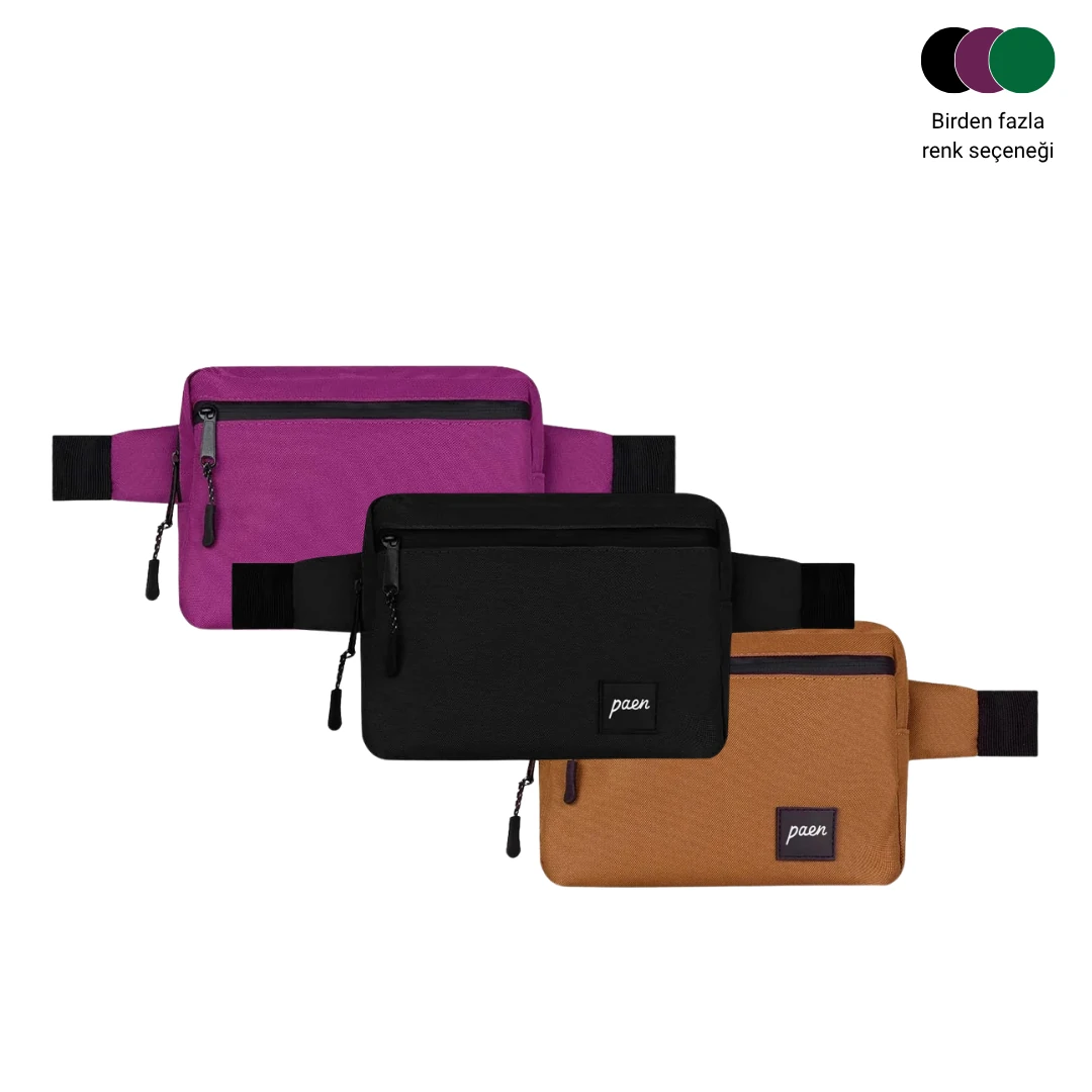 PAEN 3'lü Classic Bel Çantası Paketi