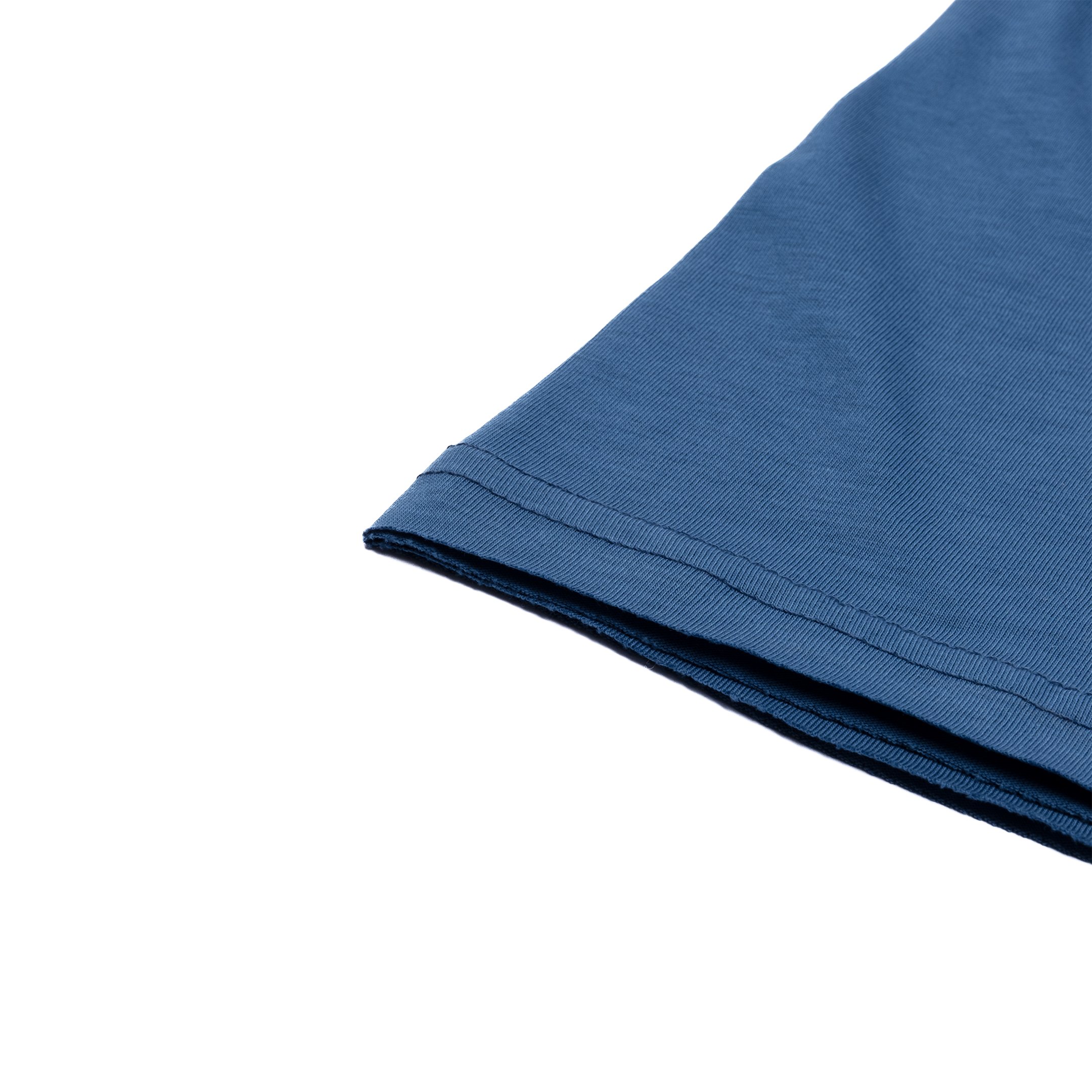 MUGO Pis Yaka Regular Fit Basic T-shirt - Mavi