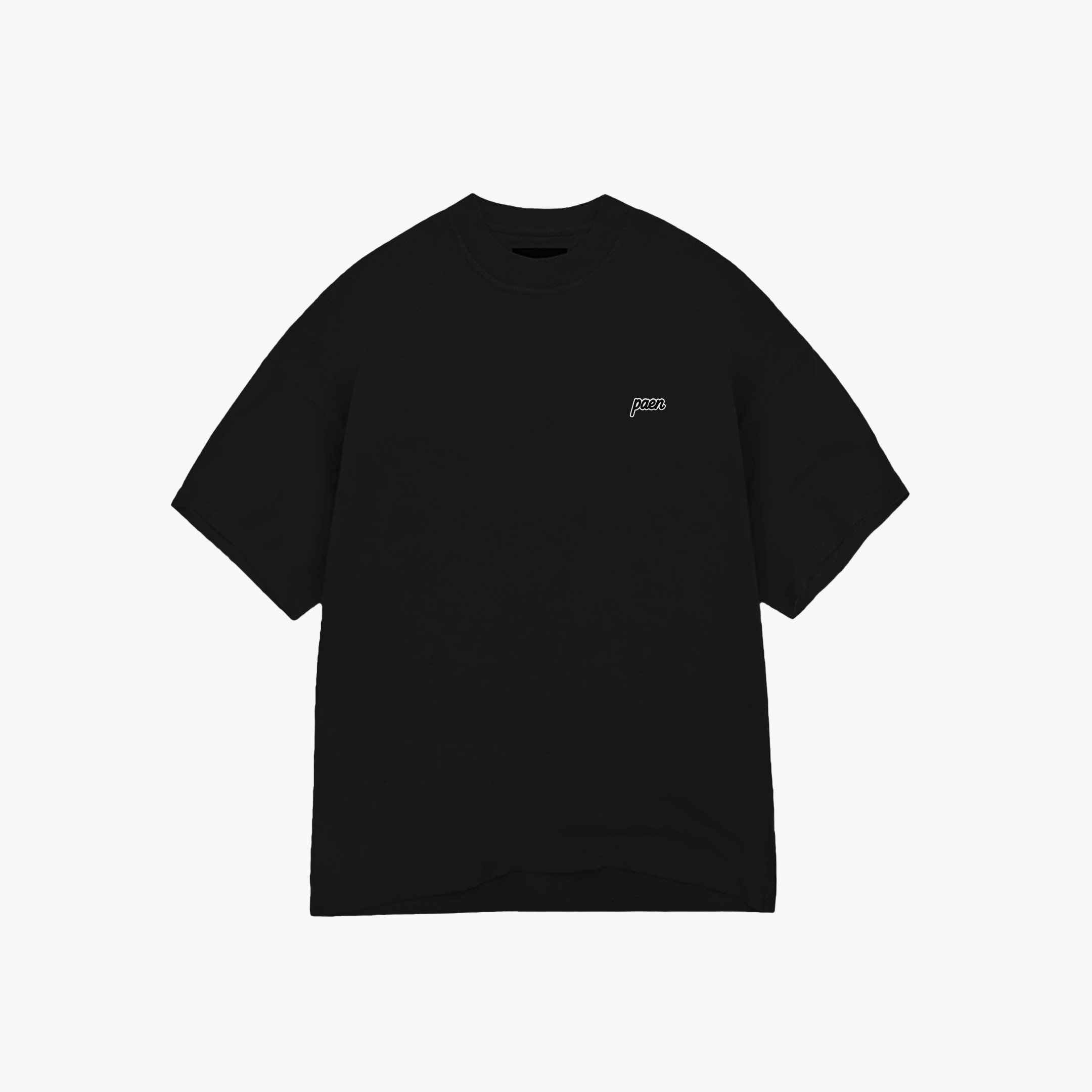 PAEN Basic Unisex Oversize T-shirt - Siyah