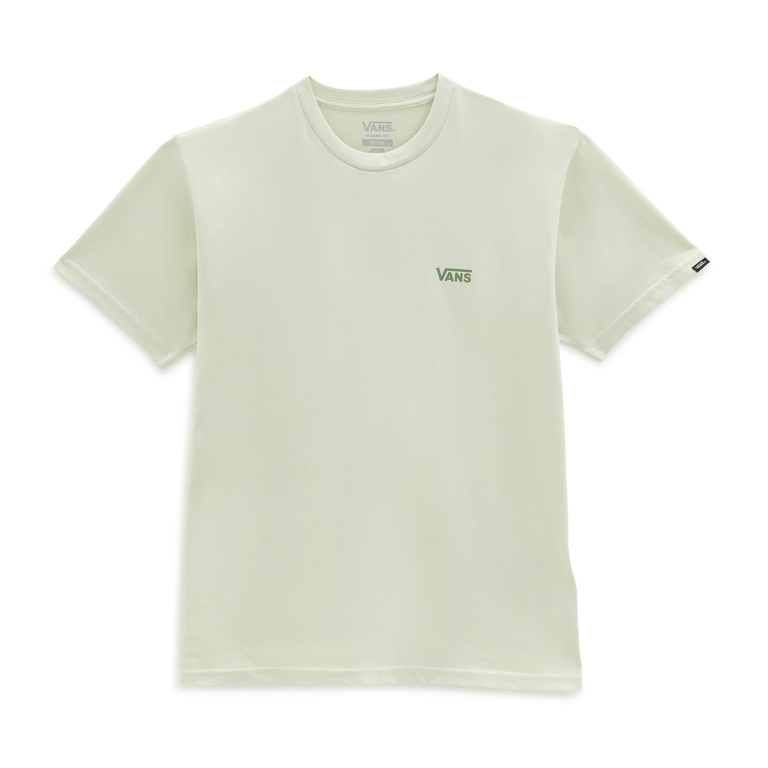 Left Chest Logo Plus T-shirt Celadon Green