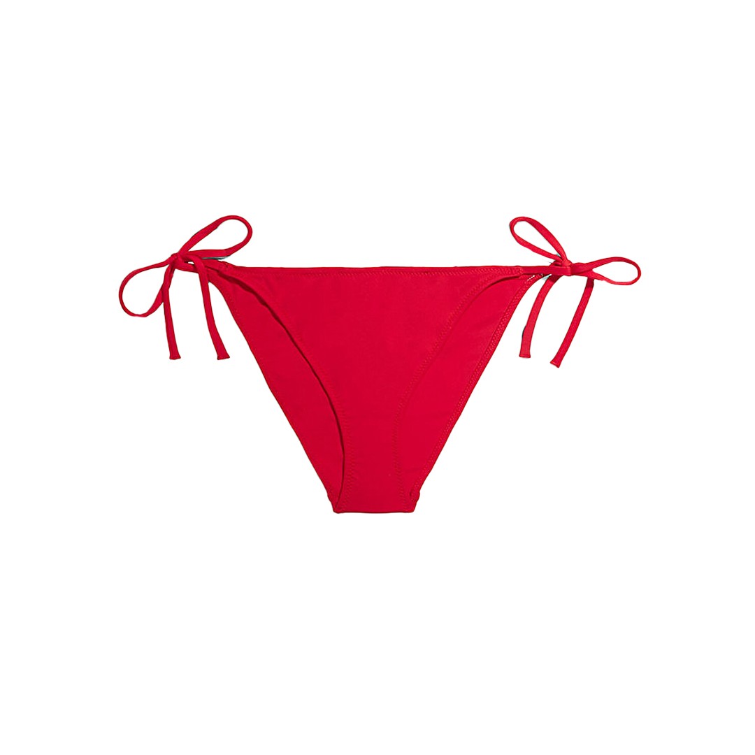Calvin Klein Kadın String Side Tie Bikini Altı Kırmızı