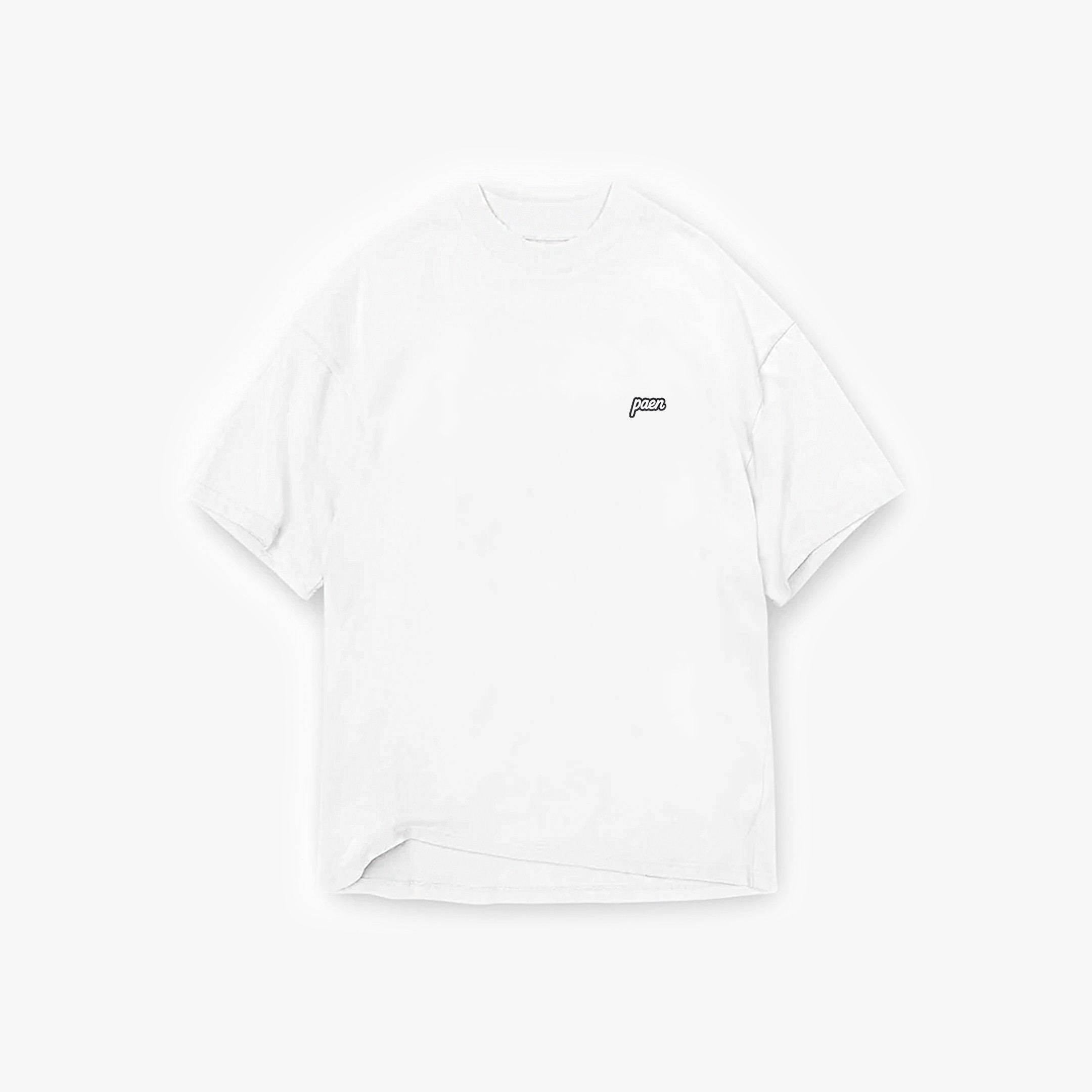 PAEN Basic Unisex Oversize T-shirt - Beyaz