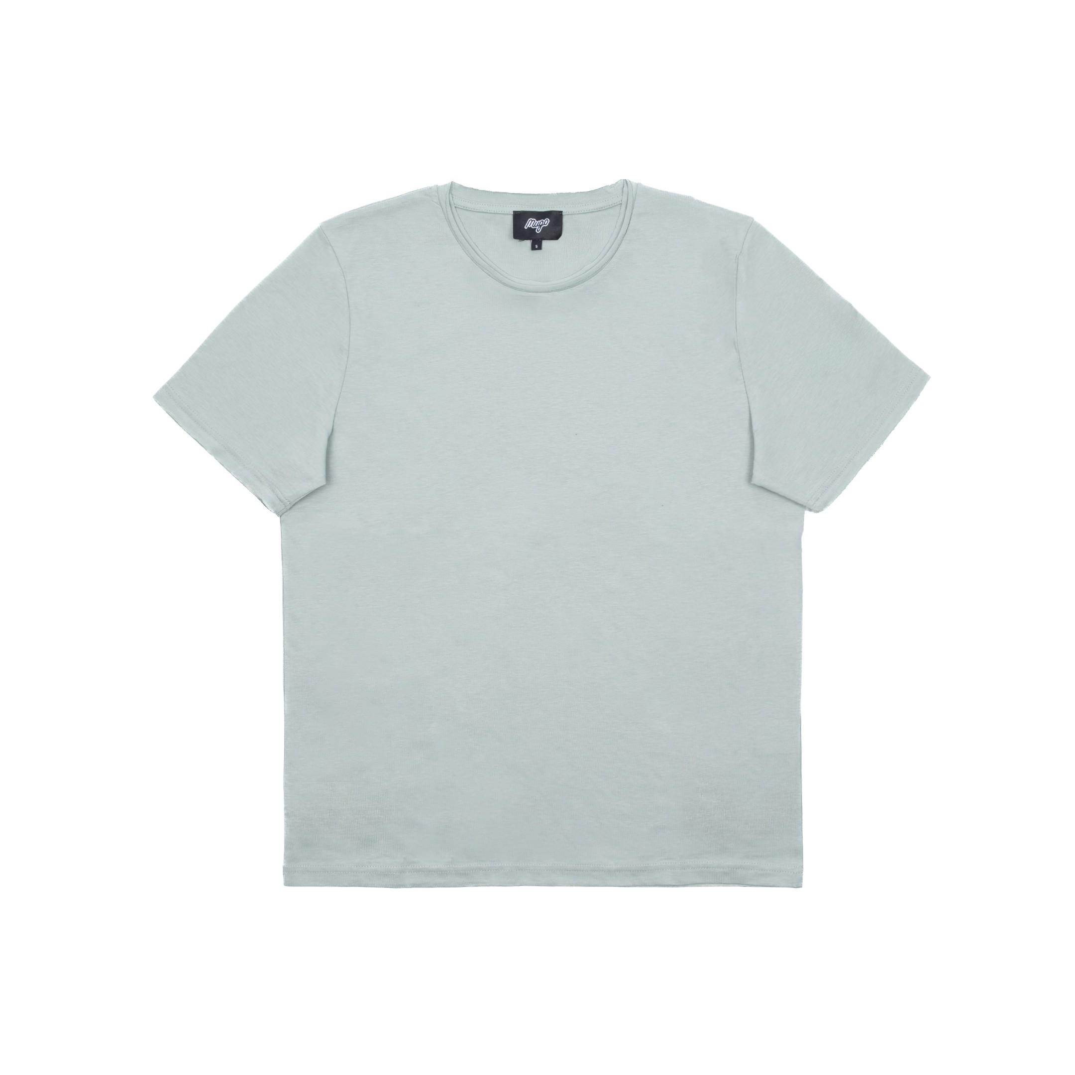 MUGO Pis Yaka Regular Fit Basic T-shirt - Mint