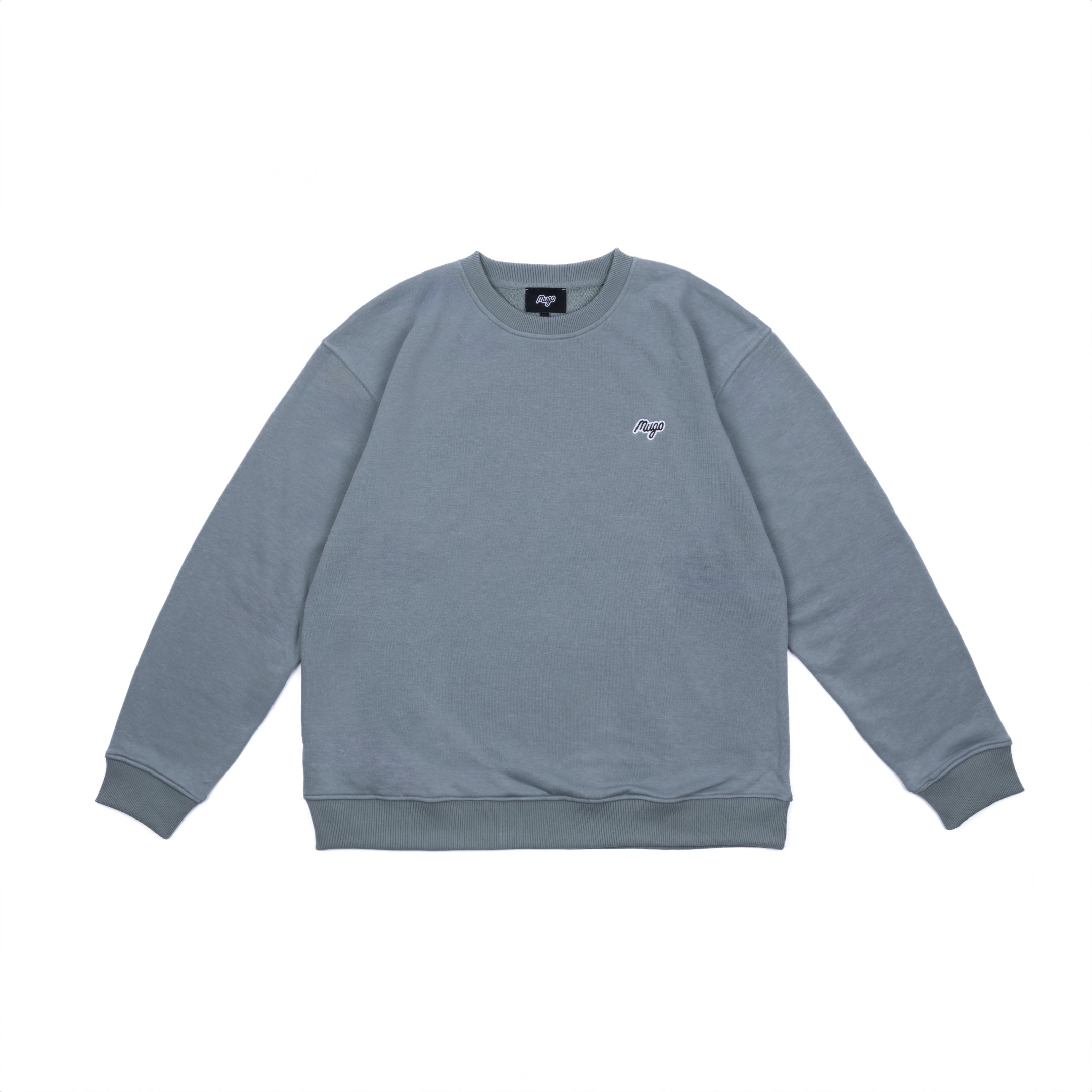 MUGO Basic Unisex Sweatshirt - Açık Mavi