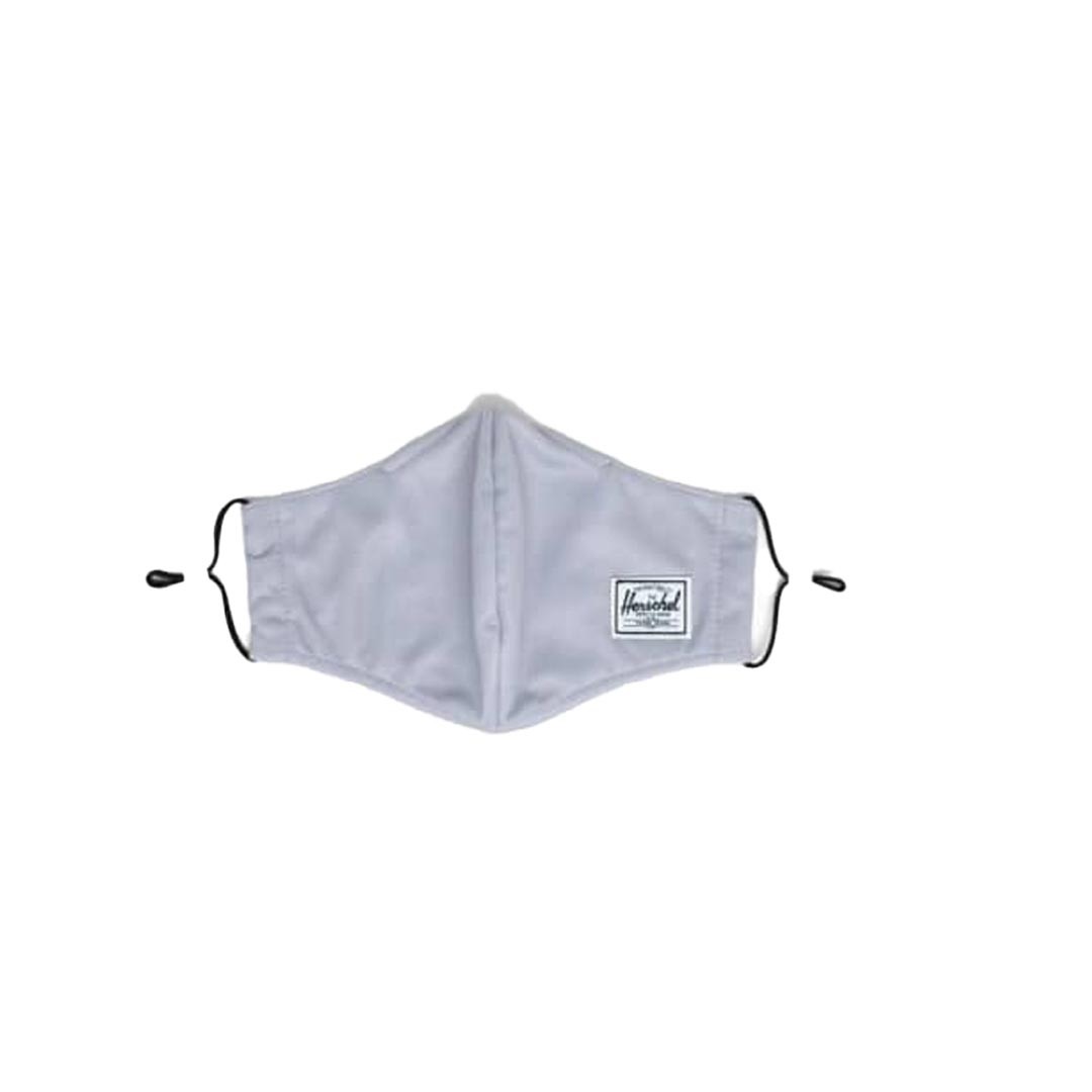 Herschel Classic Fitted Face Mask Light Grey