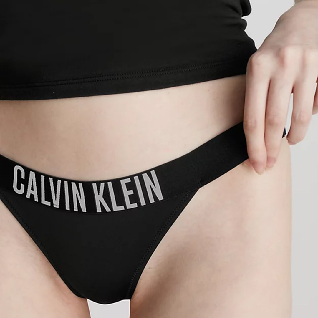 Calvin Klein Intense Power Kadın Brazilians Bikini Altı Siyah