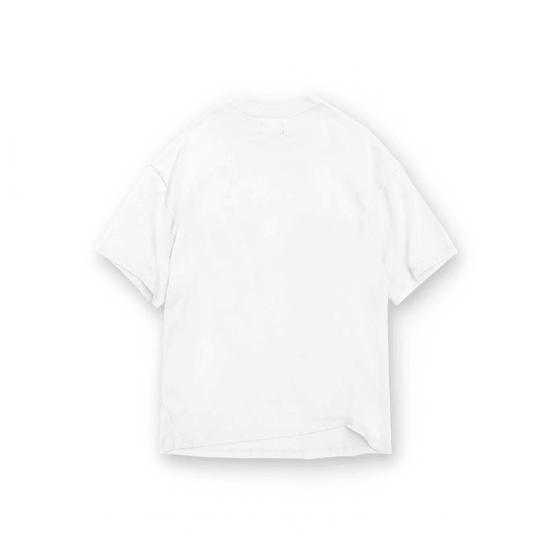 MUGO Basic Unisex Oversize T-shirt - Beyaz