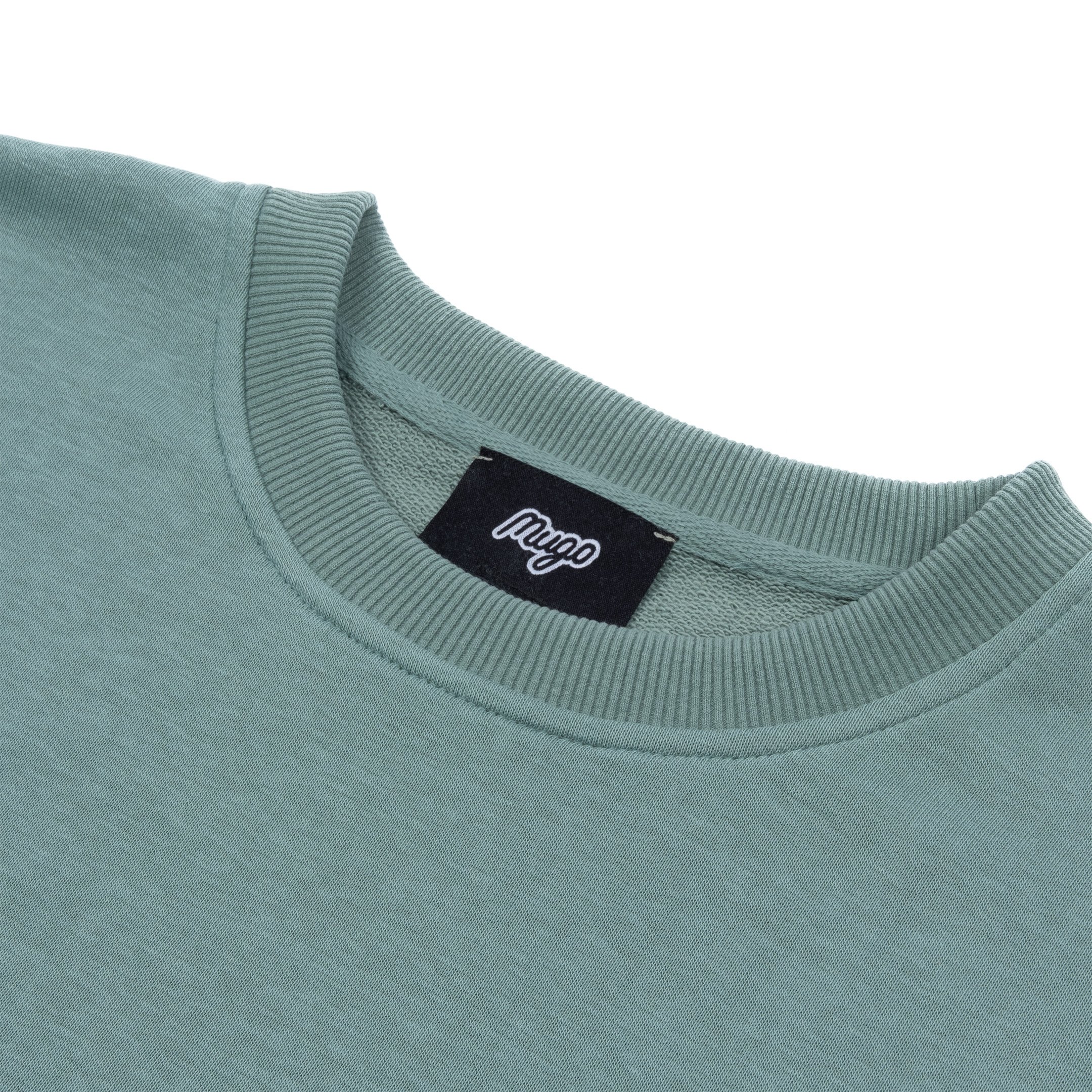 MUGO Basic Unisex Sweatshirt - Su Yeşili