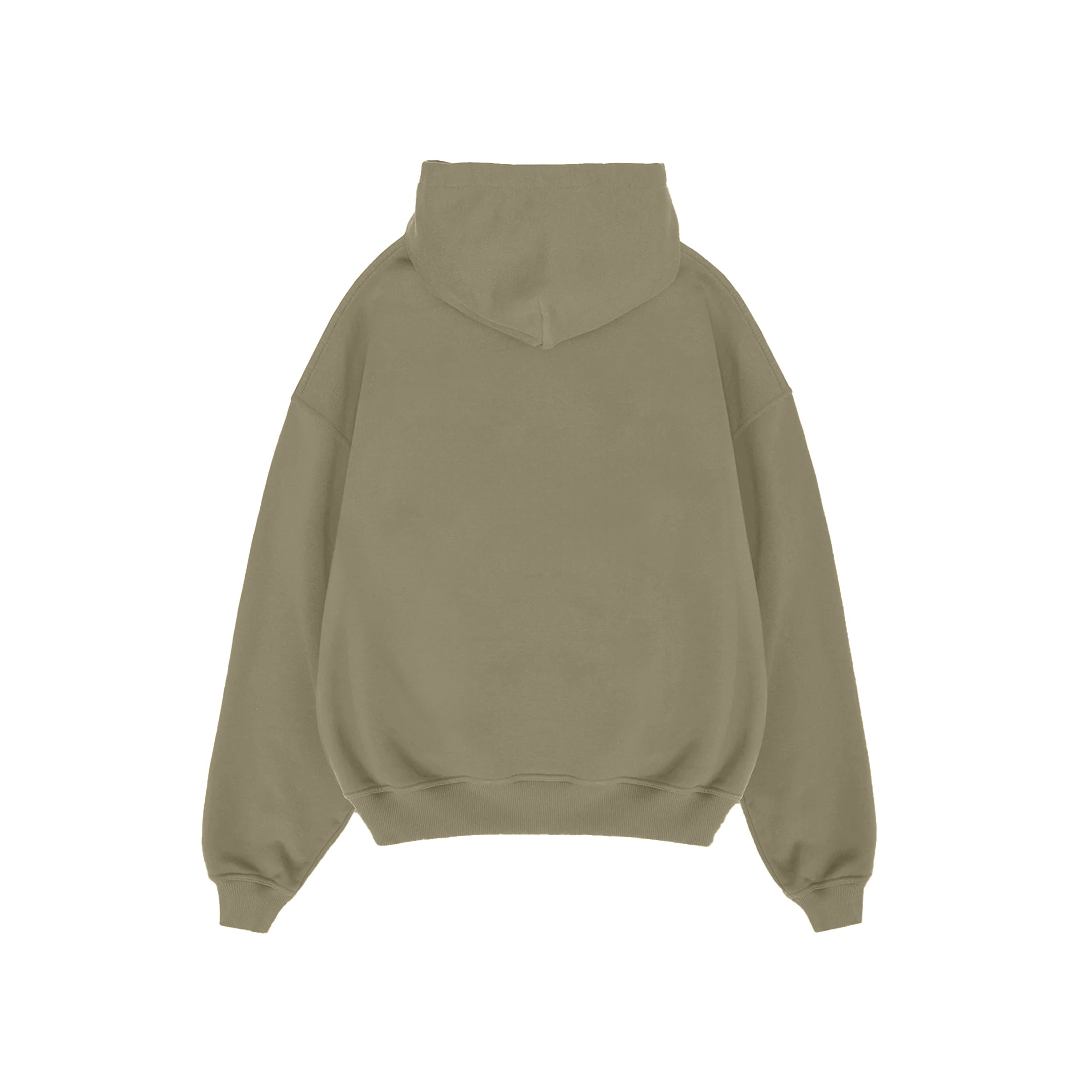 MUGO Basic Unisex Hoodie - Zeytin Yeşili