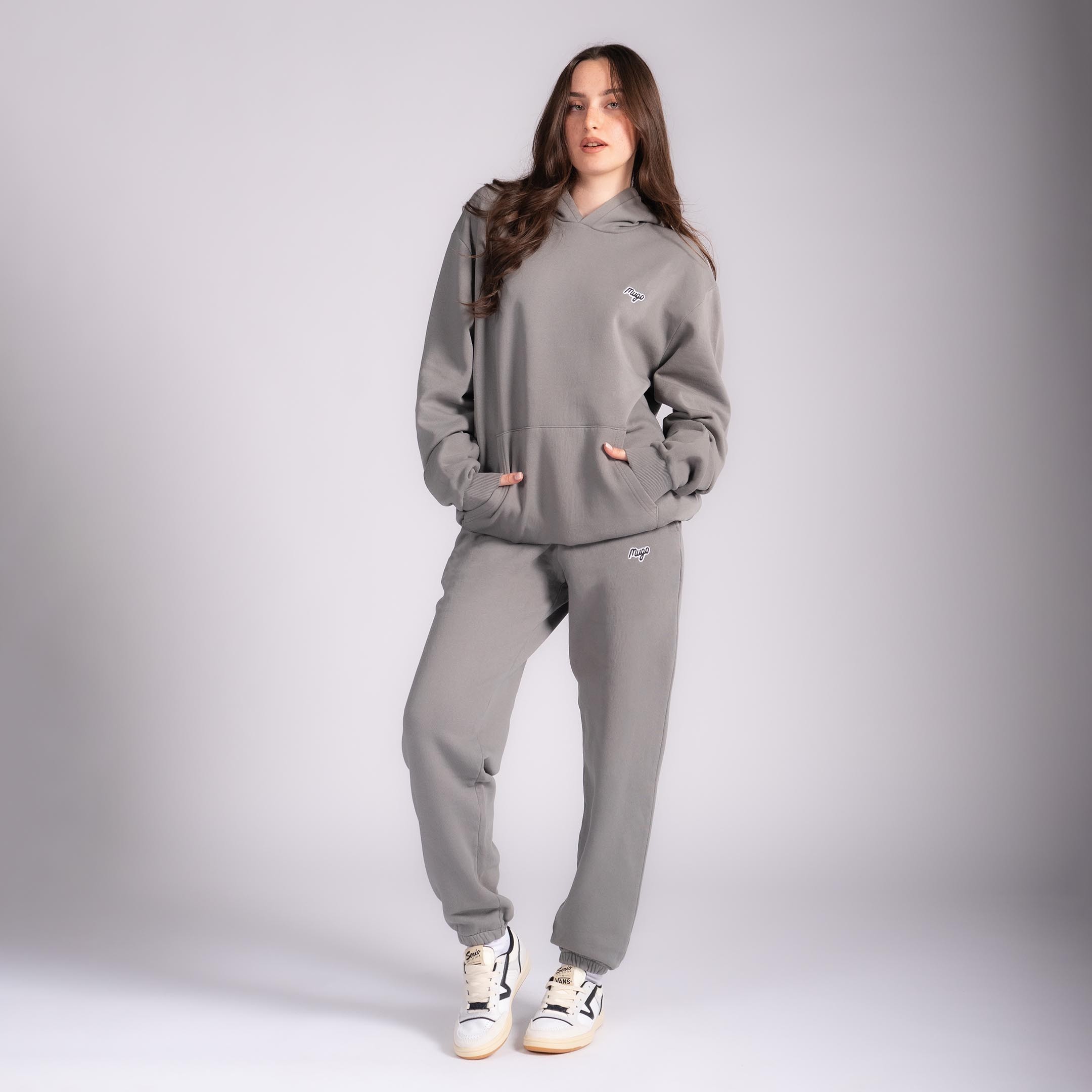 MUGO Basic Unisex Hoodie - Antrasit